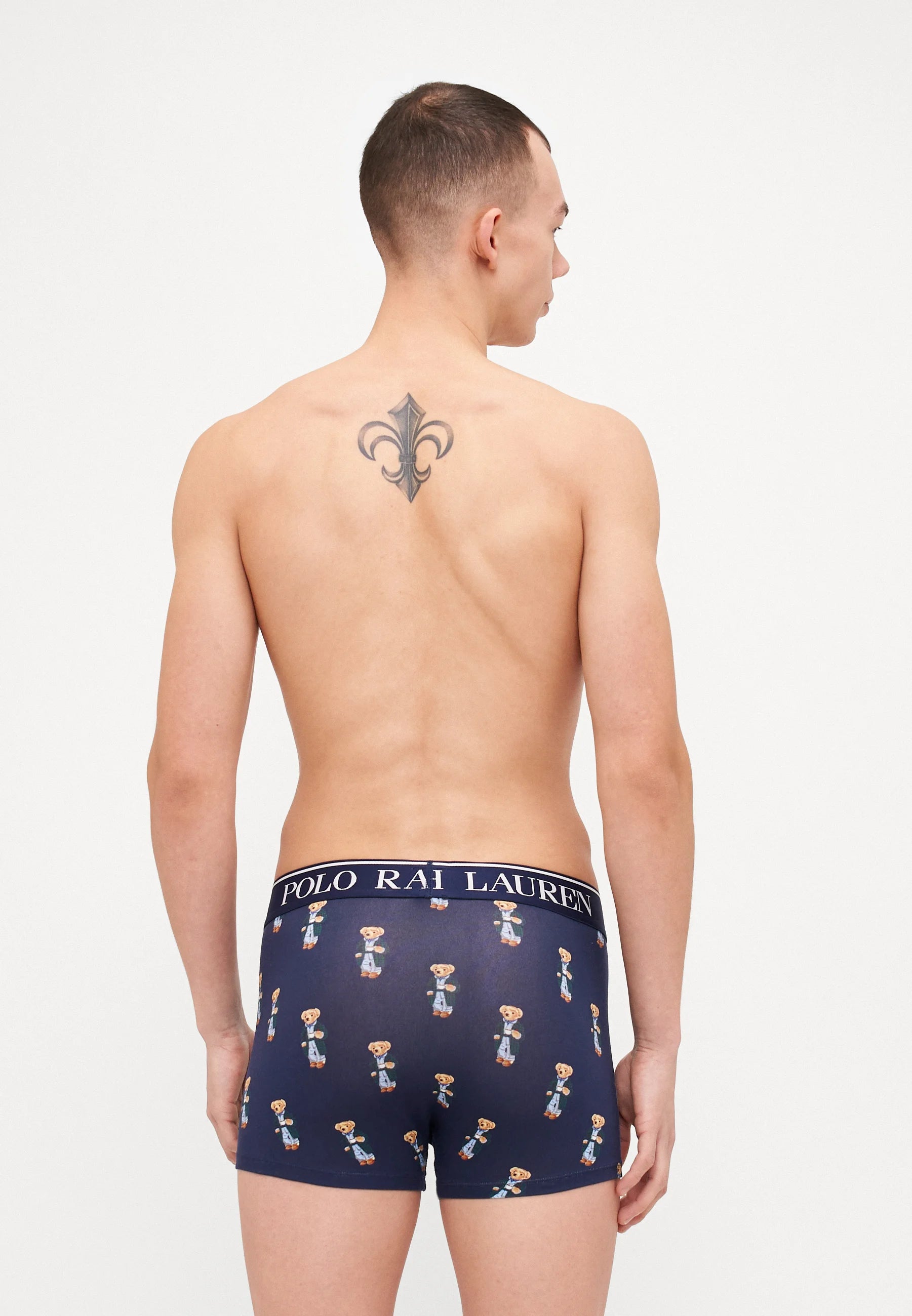Polo Ralph Lauren Cotton Stretch Trunks – Low Rise – 2 Pack – Office Blue, Navy