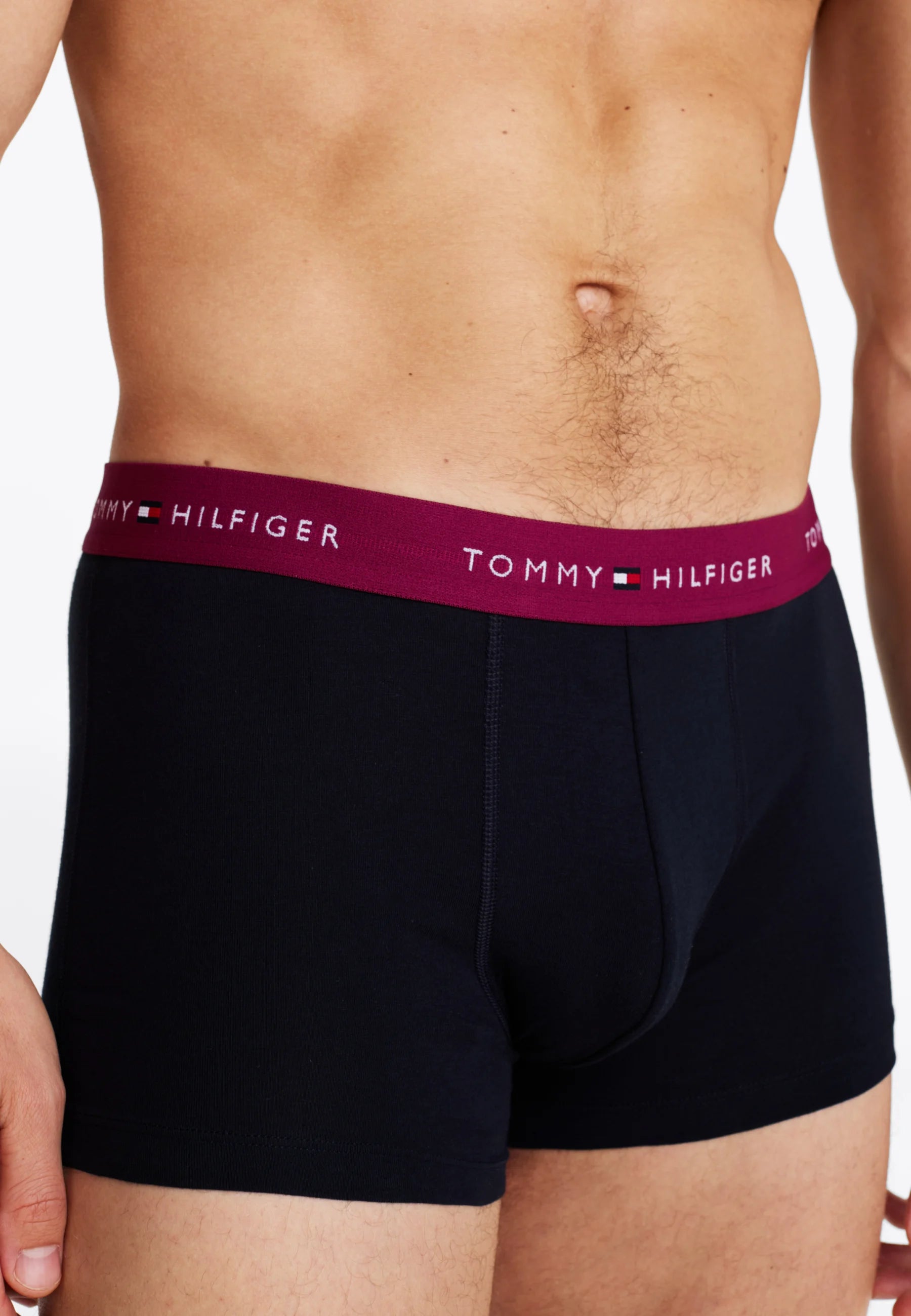Tommy Hilfiger Signature Trunk 5 Pack – jasně modrá, Grape Valley, černá
