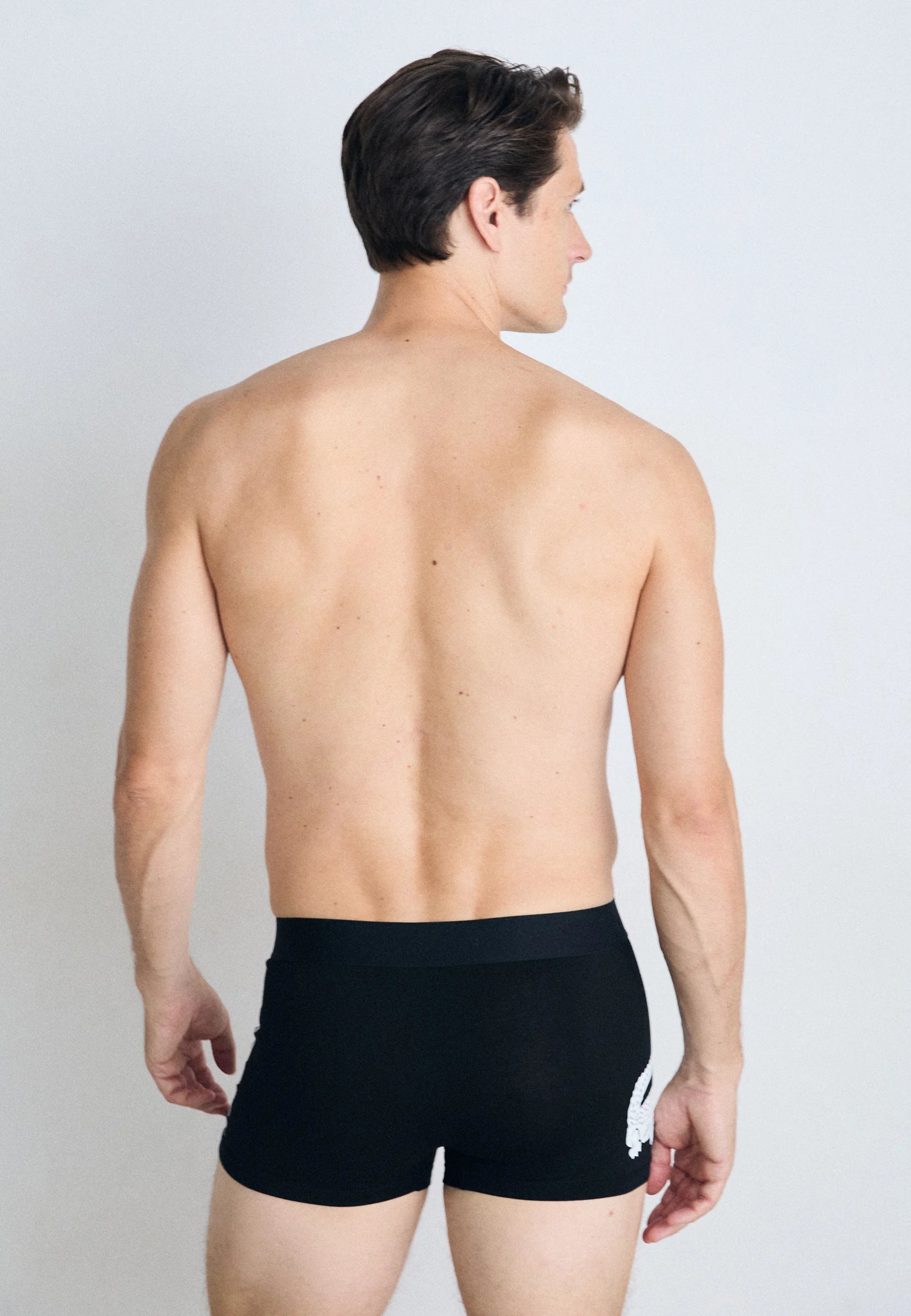 Lacoste Court Lot de 3 boxers stretch – Noir, Blanc