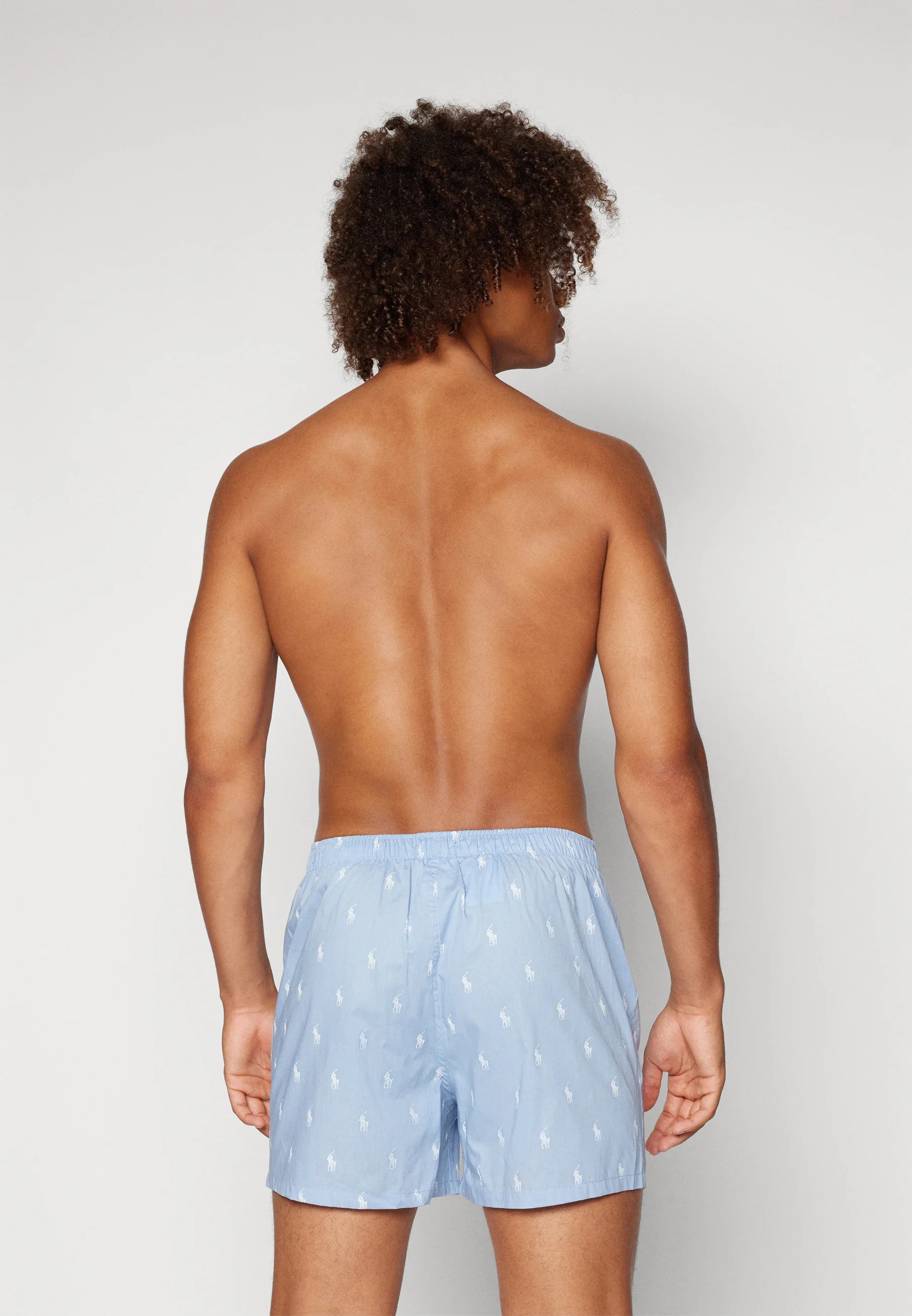 Polo Ralph Lauren Bavlněné boxerky – 3 balení – bílá, modrá