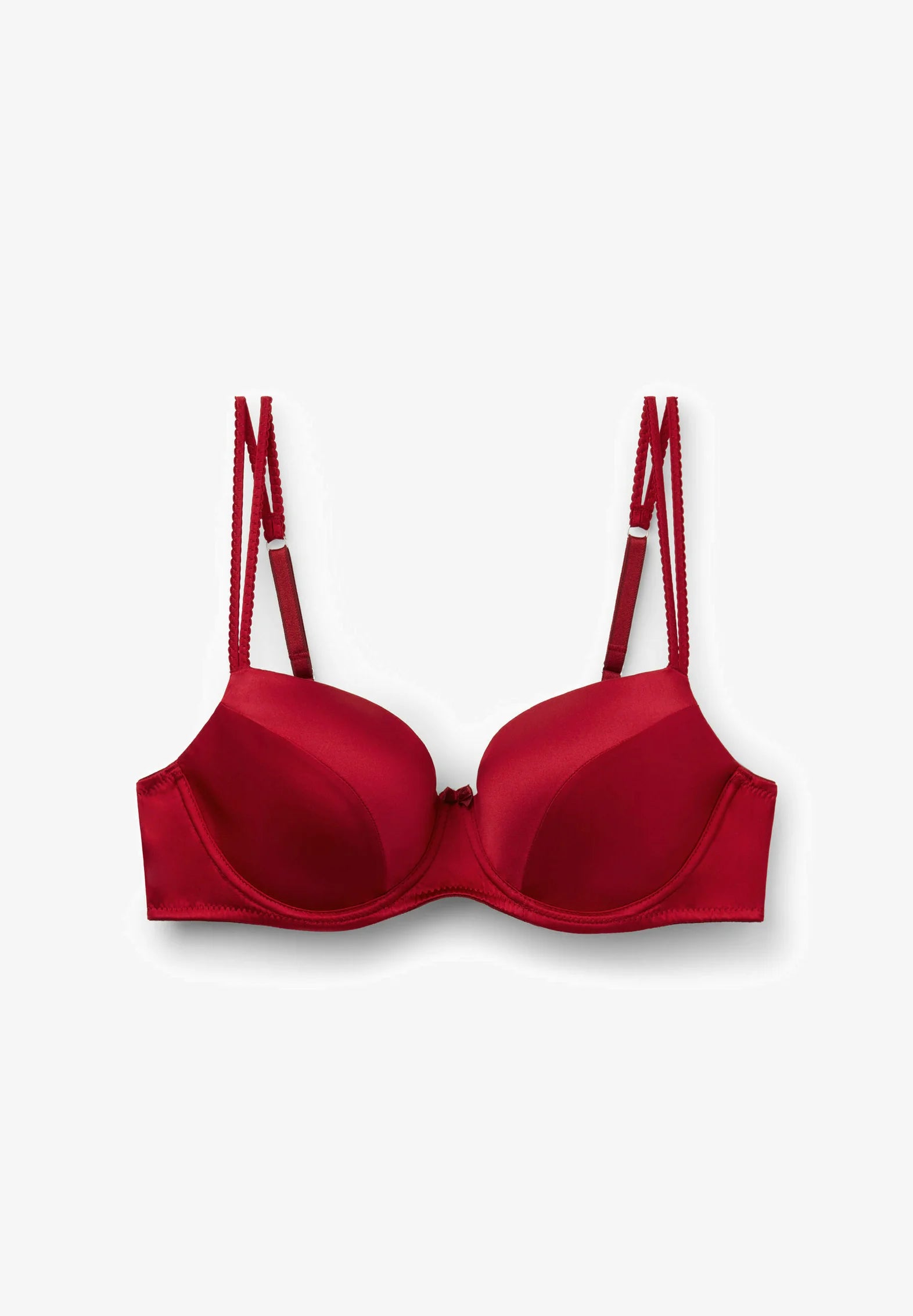 Podprsenka s kosticí Intimissimi Sofia Silk – červená