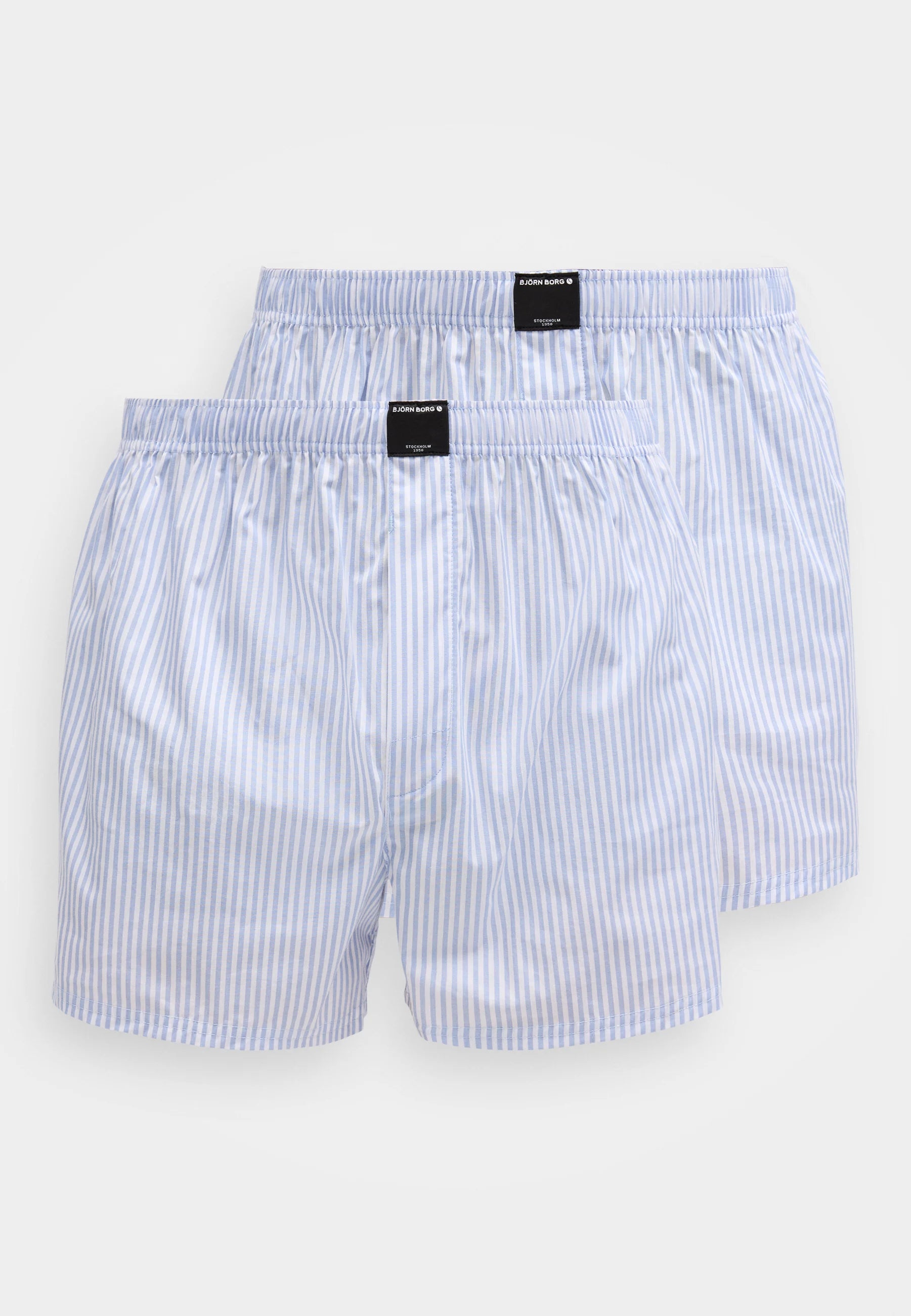 Boxerky Björn Borg Stretch 2 Pack – bílé, modré