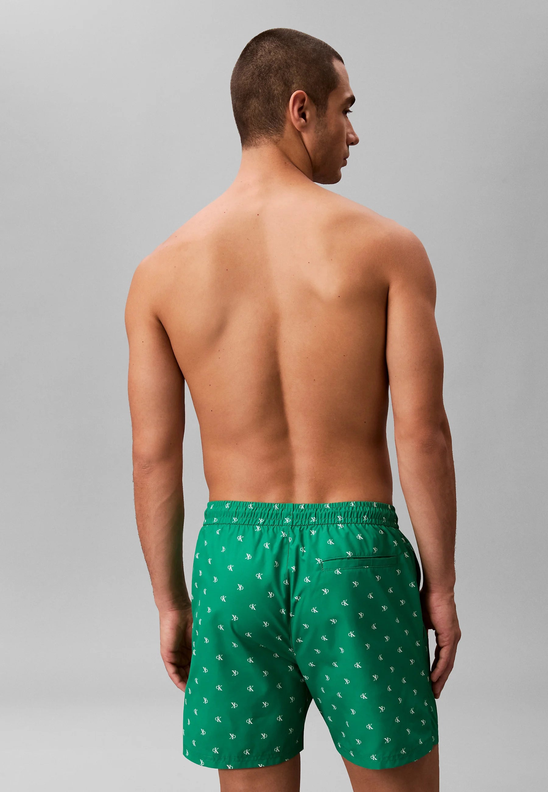 Short de bain Calvin Klein – Logo diamant Mardi Gras