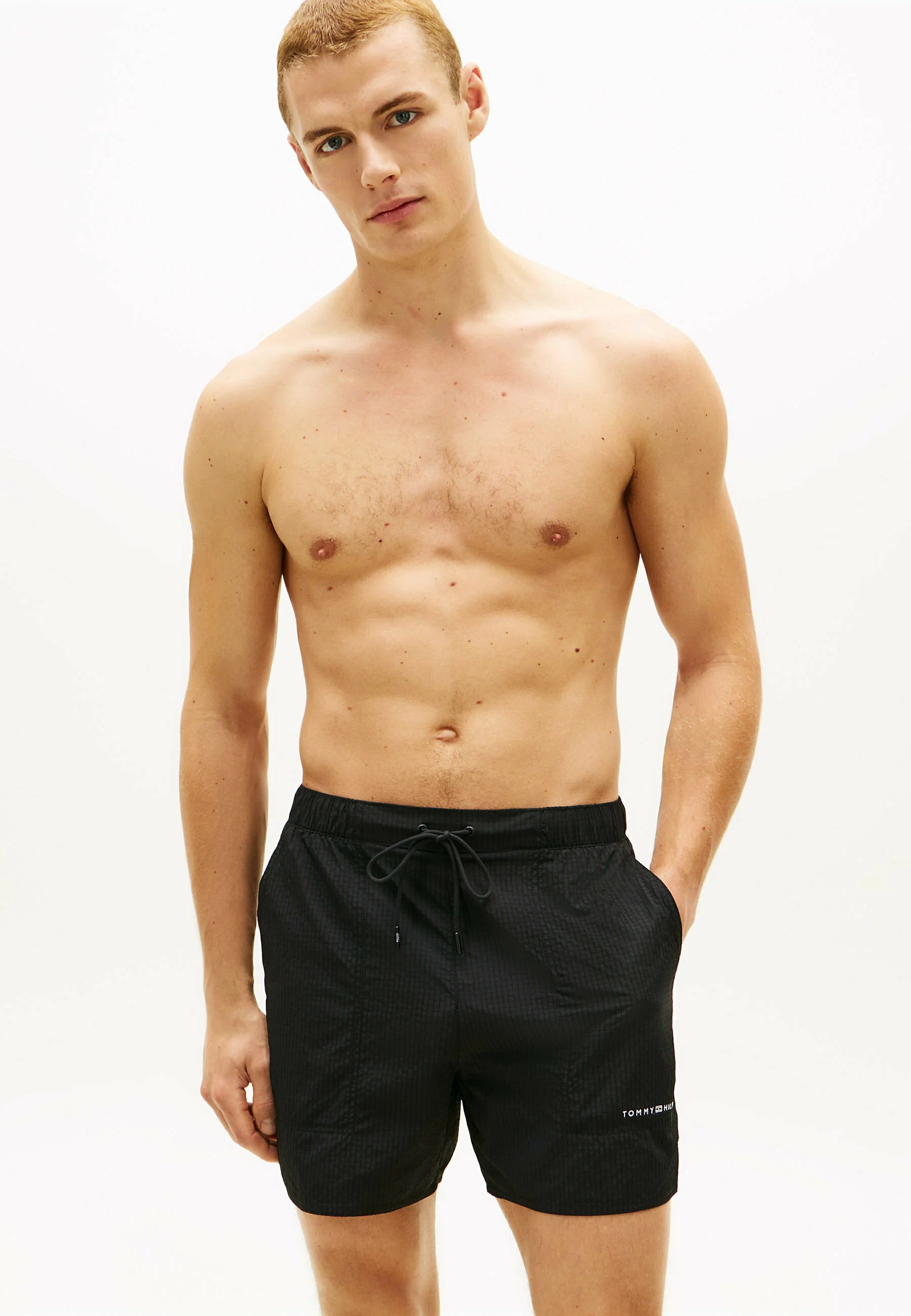 Short de bain Tommy Hilfiger Ripstop – Noir