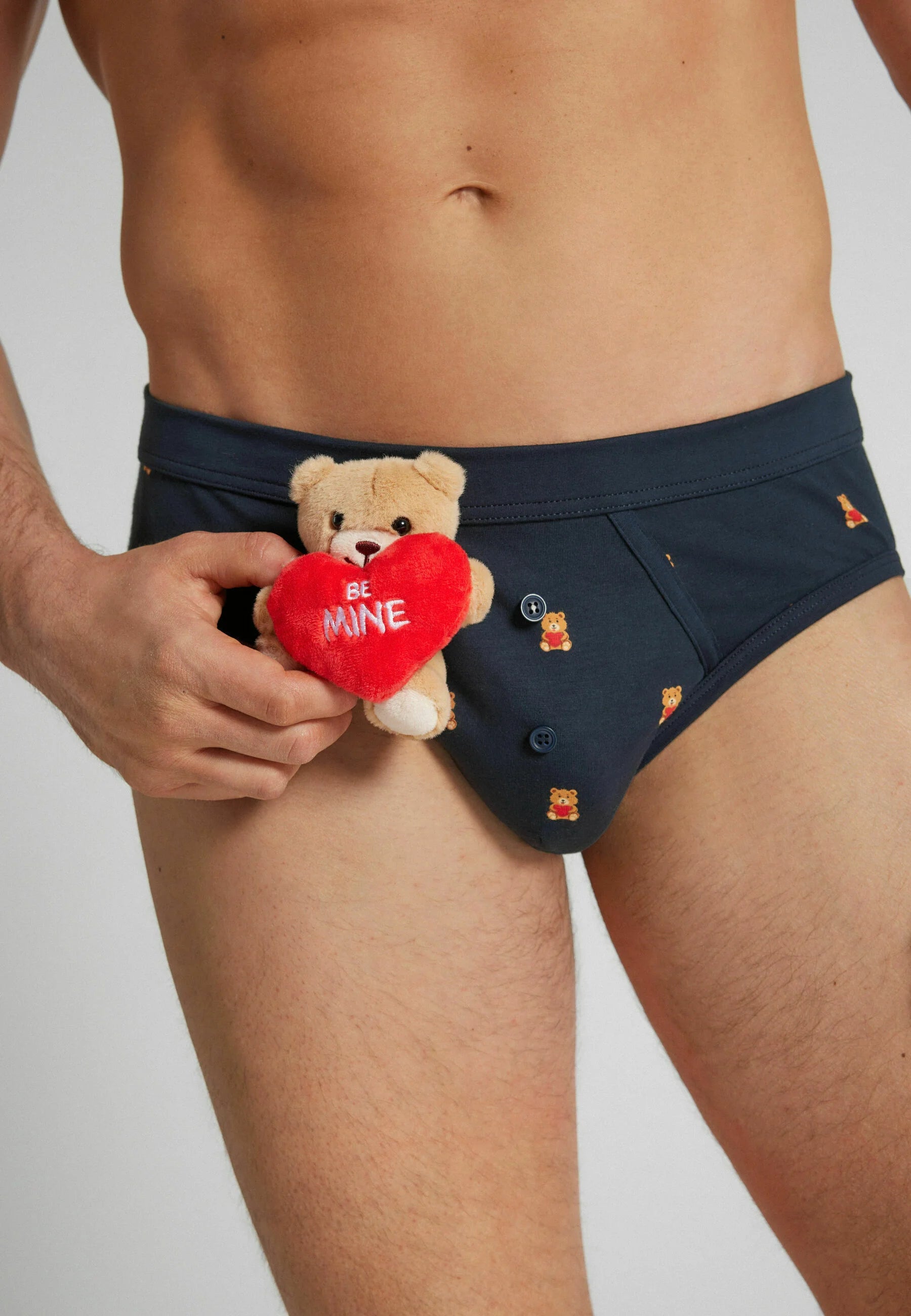 Slip IUMAN Intimissimi Uomo Be Mine Teddy Bear – Blu