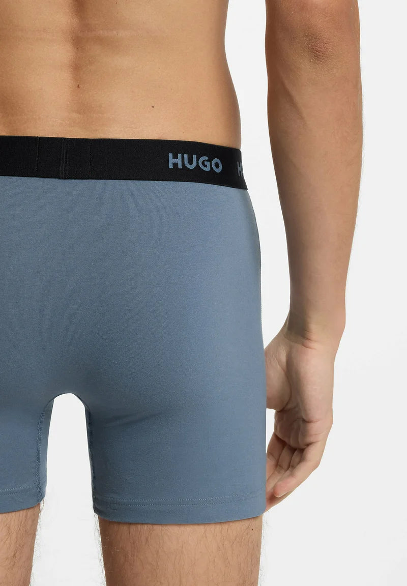 HUGO Triplet Pack Trunks – Gemustert Dreizehn