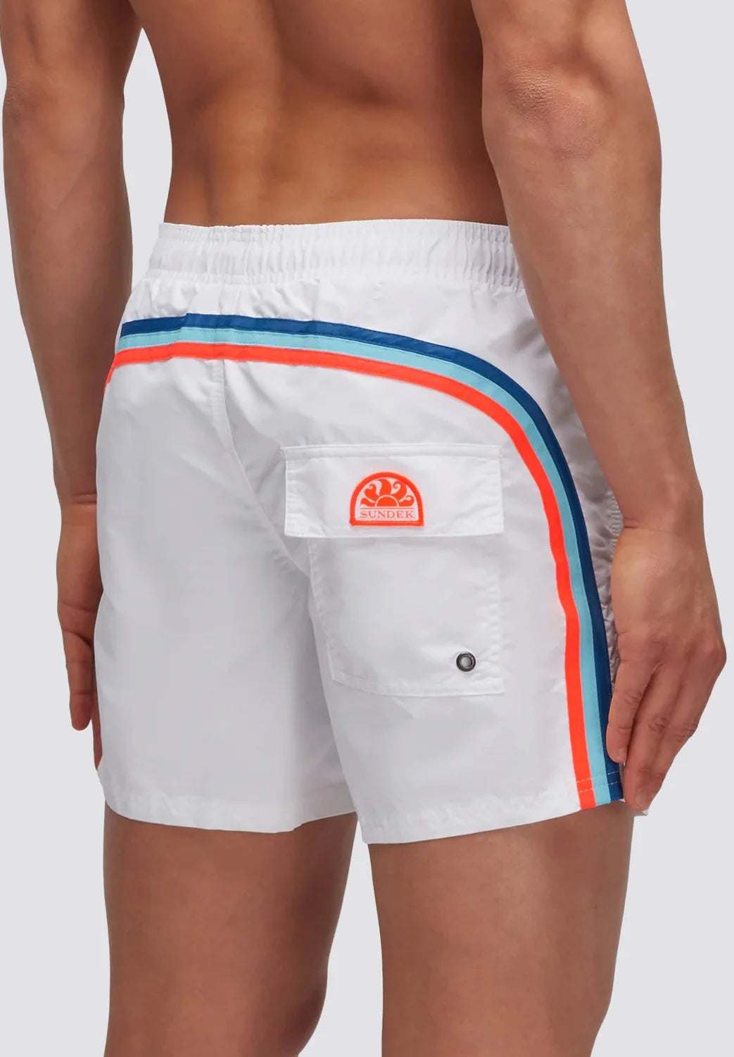 Short de bain SUNDEK – Blanc