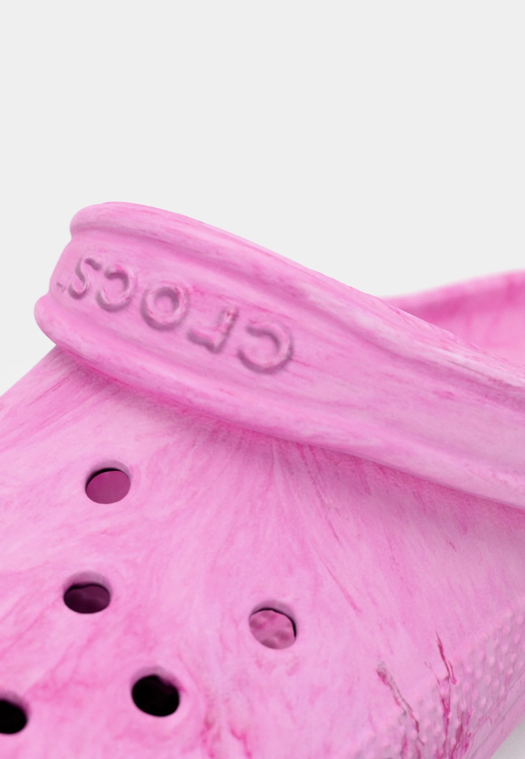 Klapki Crocs unisex – różowy wir
