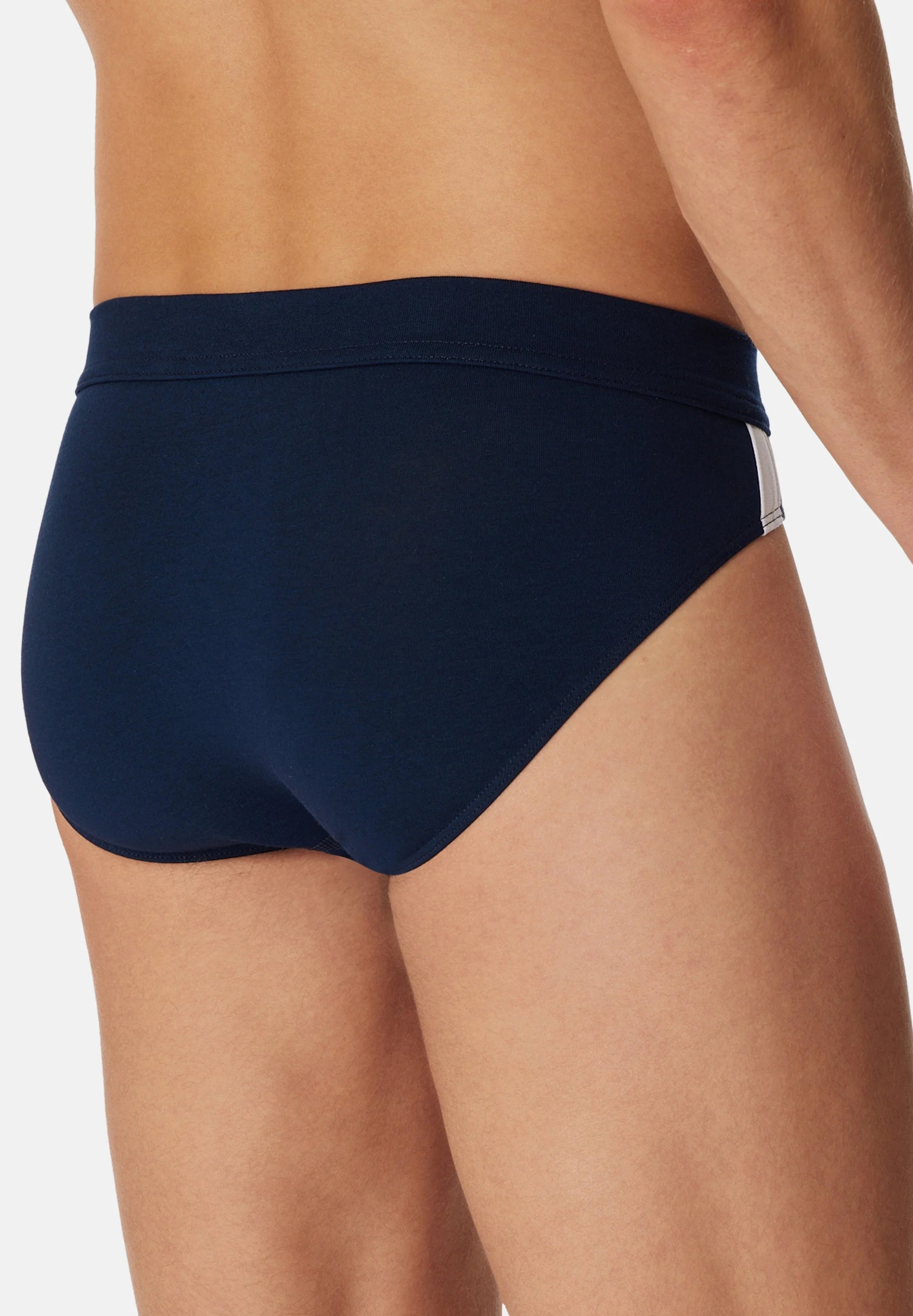 Schiesser 9 Pack Briefs – Blue, Grey