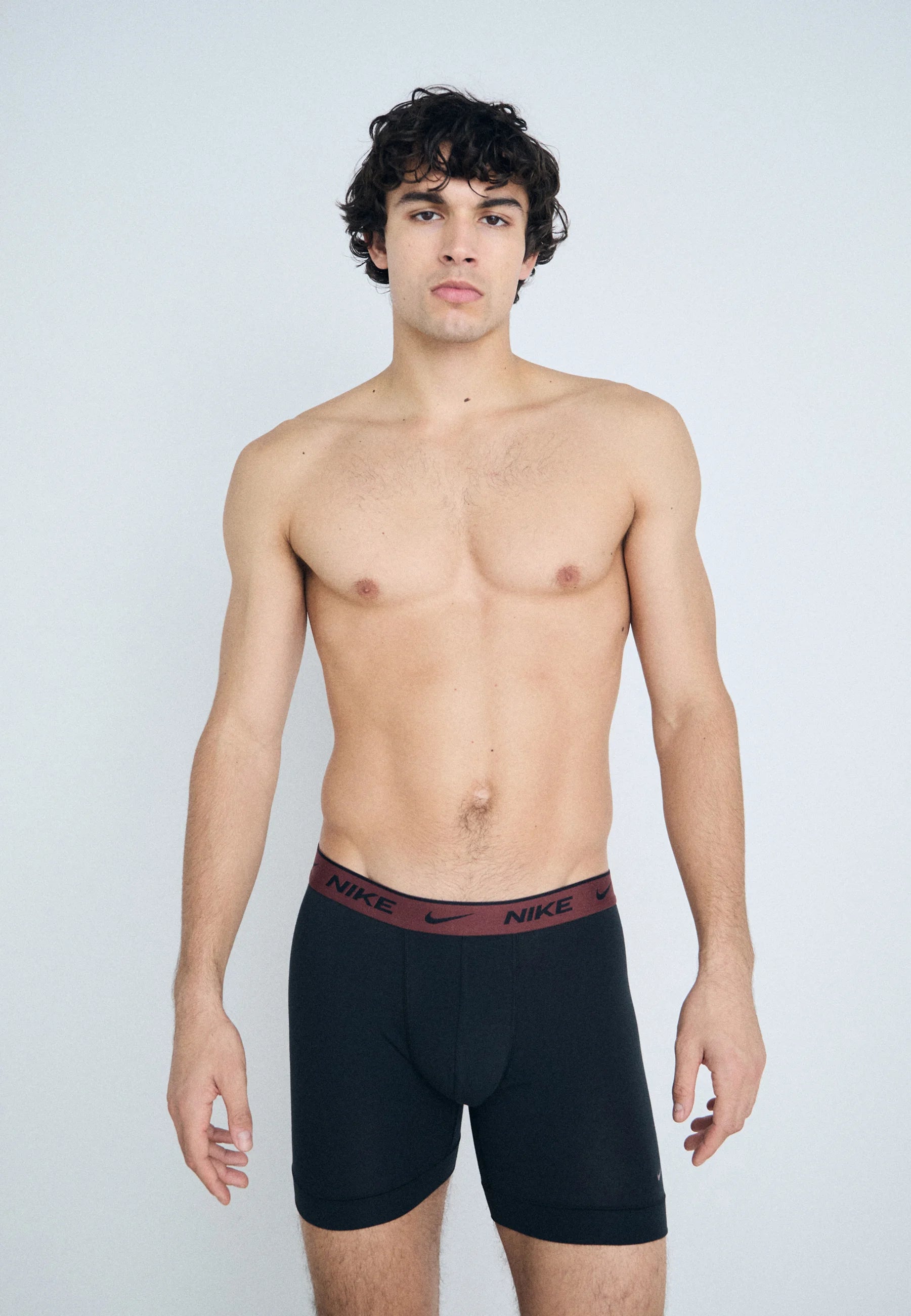 Nike Underwear 3 Pack Trunks – Black, Grey Heather, Dark Pony