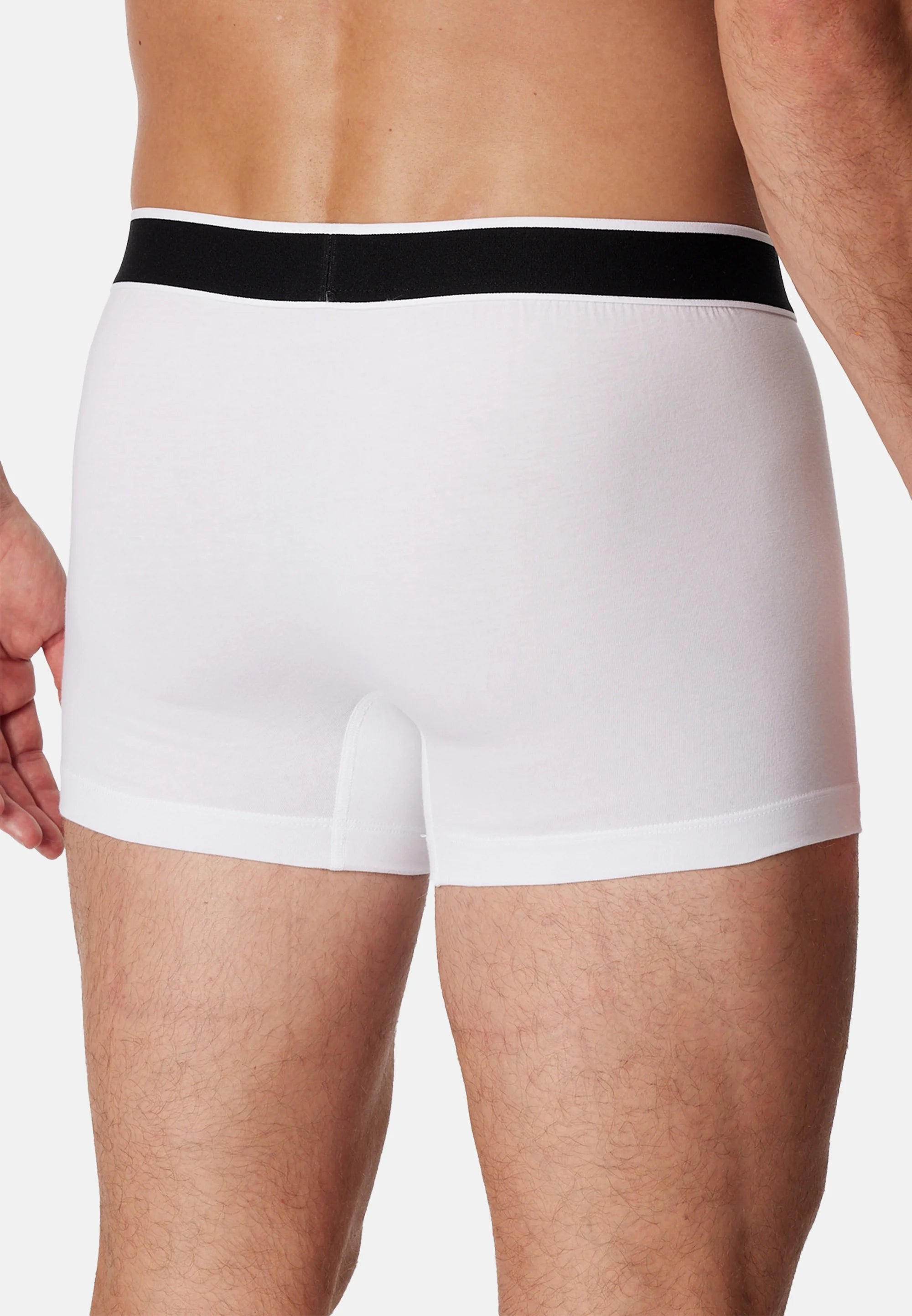 Bauli Schiesser in cotone elasticizzato – Bianco