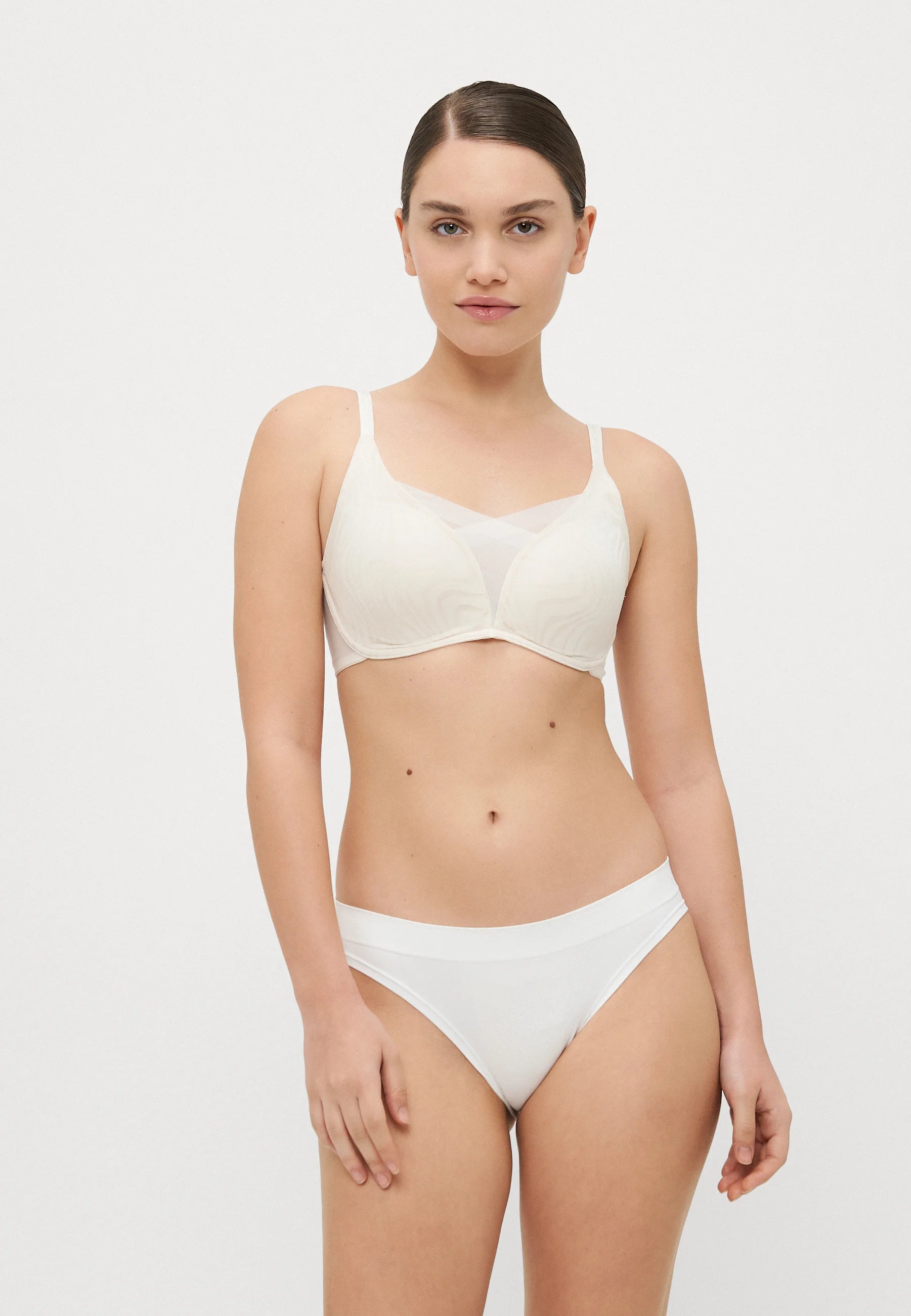Bustier Triumph Shape Smart Ellipse – Écru Blanc