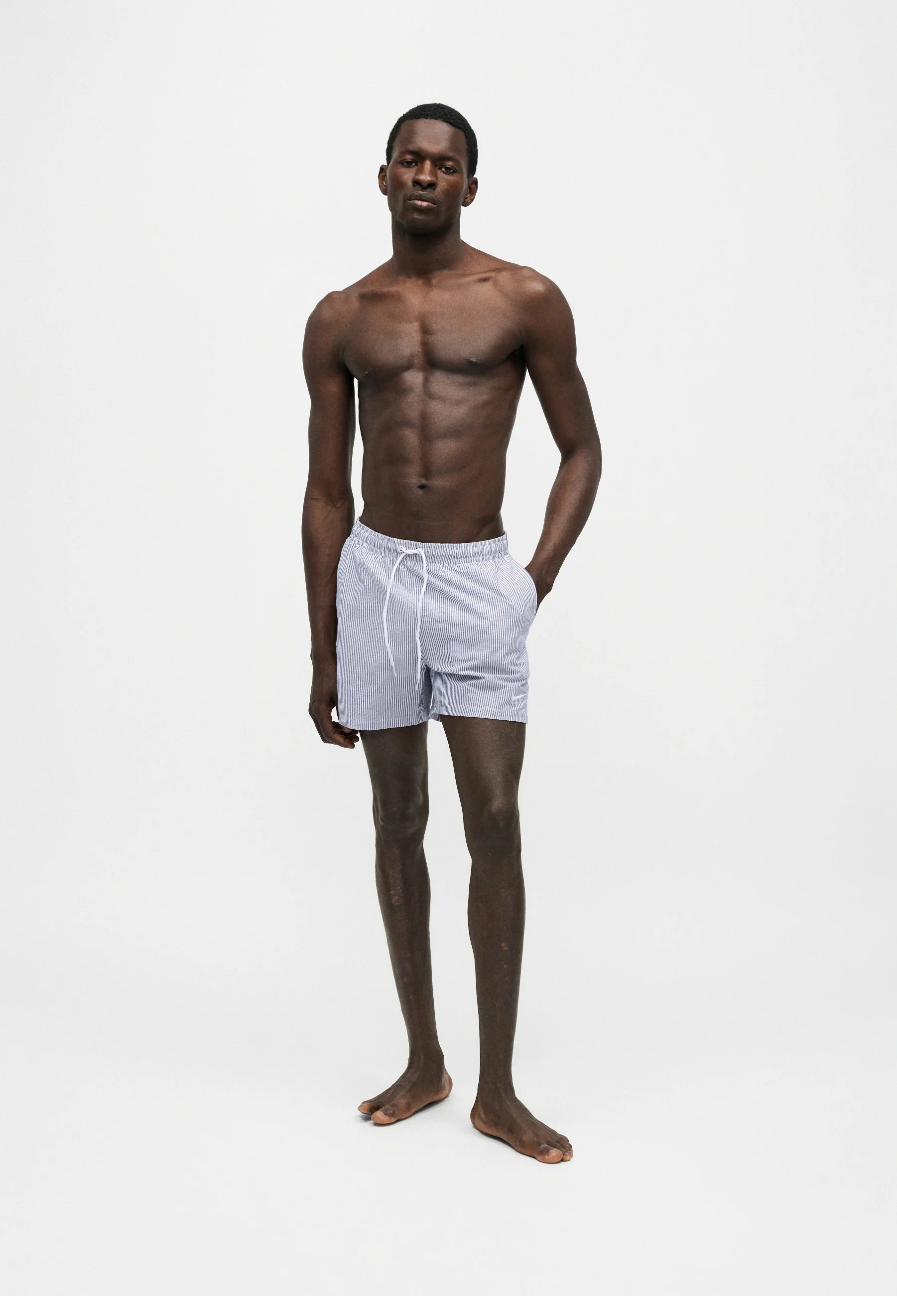 Short de bain Nike Swim Breaker Ripple Texture Volley - Gris