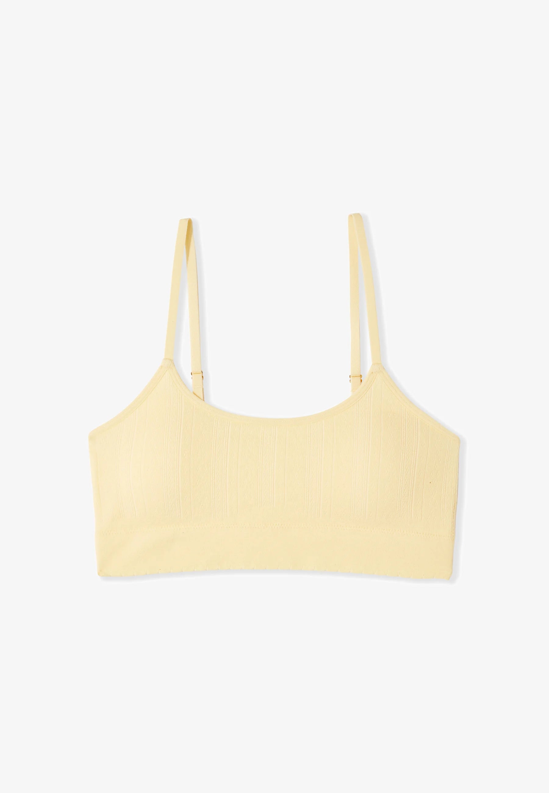 Etam Daily Seamless Bustier – Light Yellow