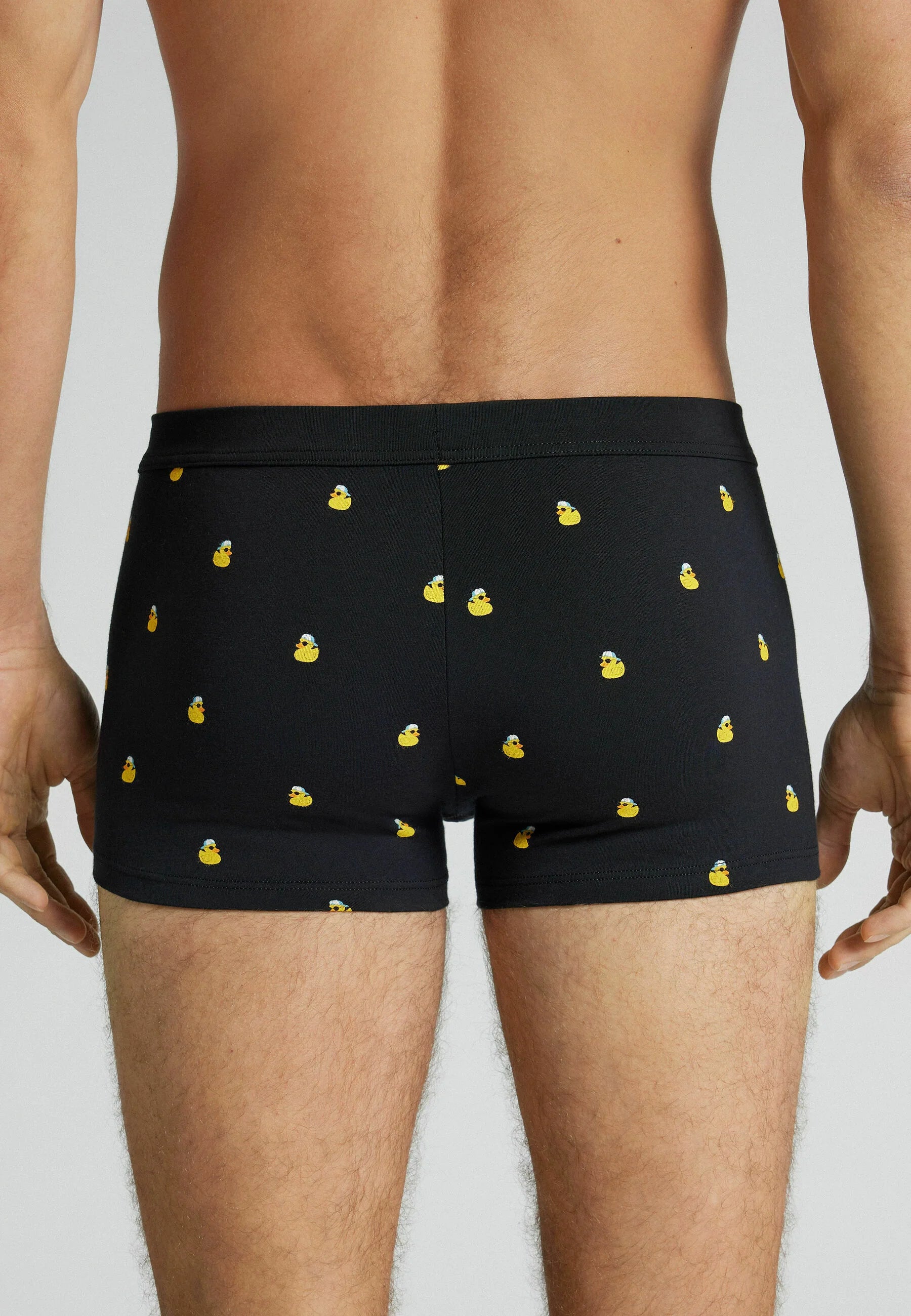 IUMAN Intimissimi Uomo Duck Print Superior Trunks – černé
