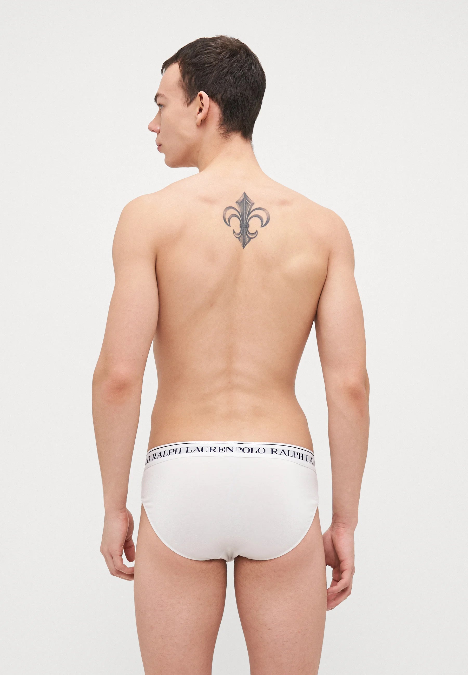 Polo Ralph Lauren Cotton Stretch Briefs – Low Rise – 3 Pack – White, Black, Andover