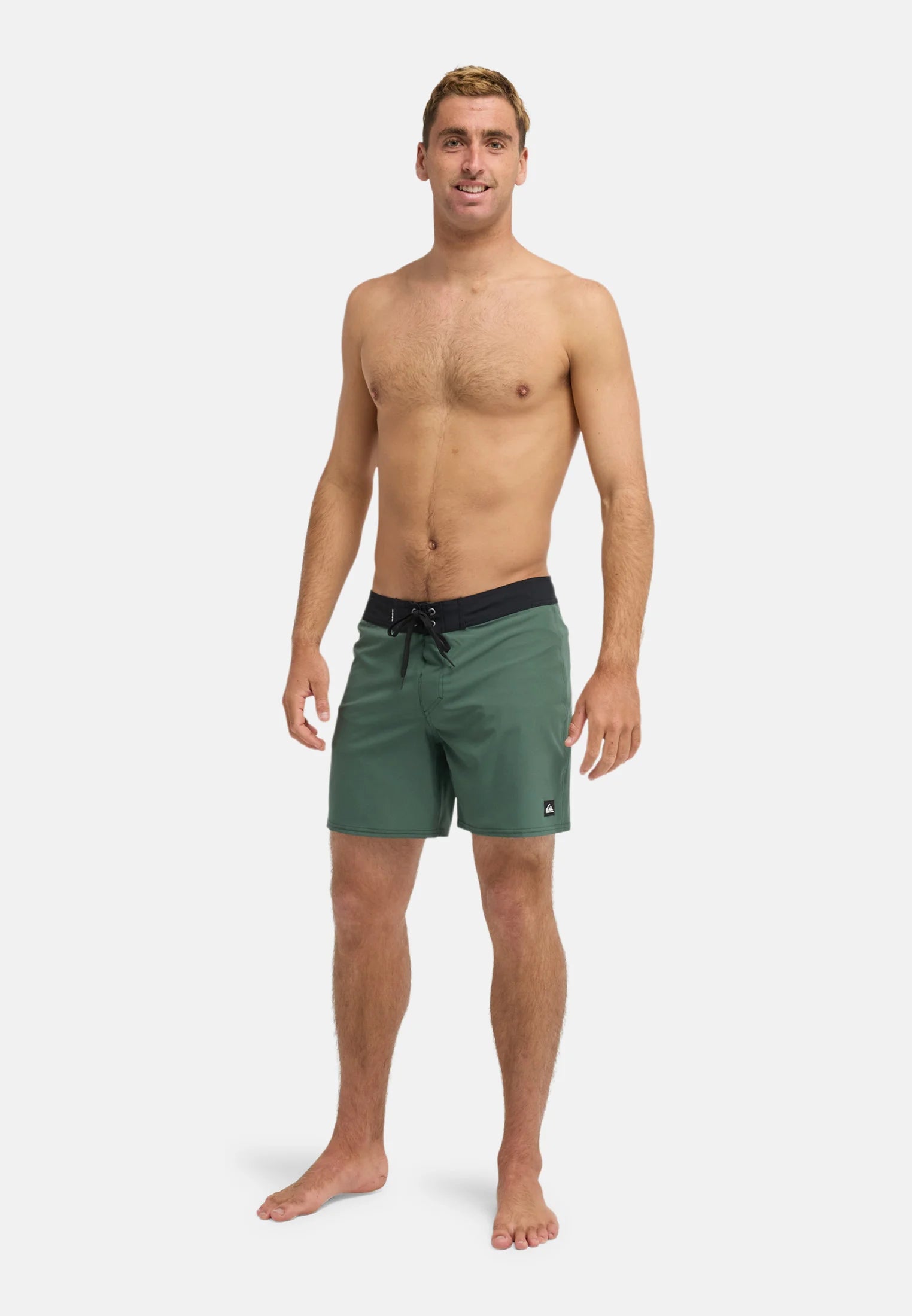Short de bain Quiksilver Surfsilk Kaimana – Vert forêt