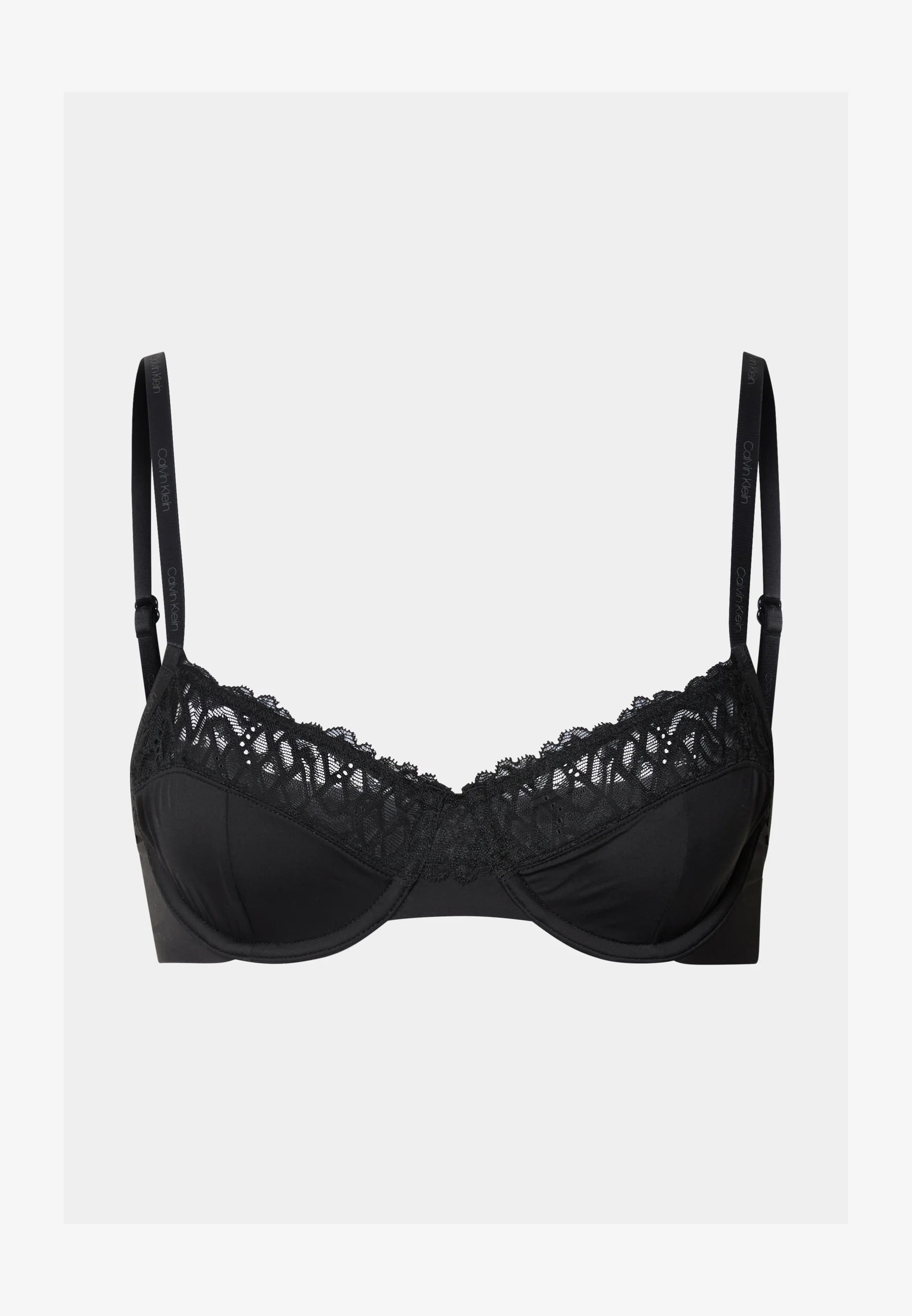Calvin Klein Attract Balconette Underwired Bra – Black