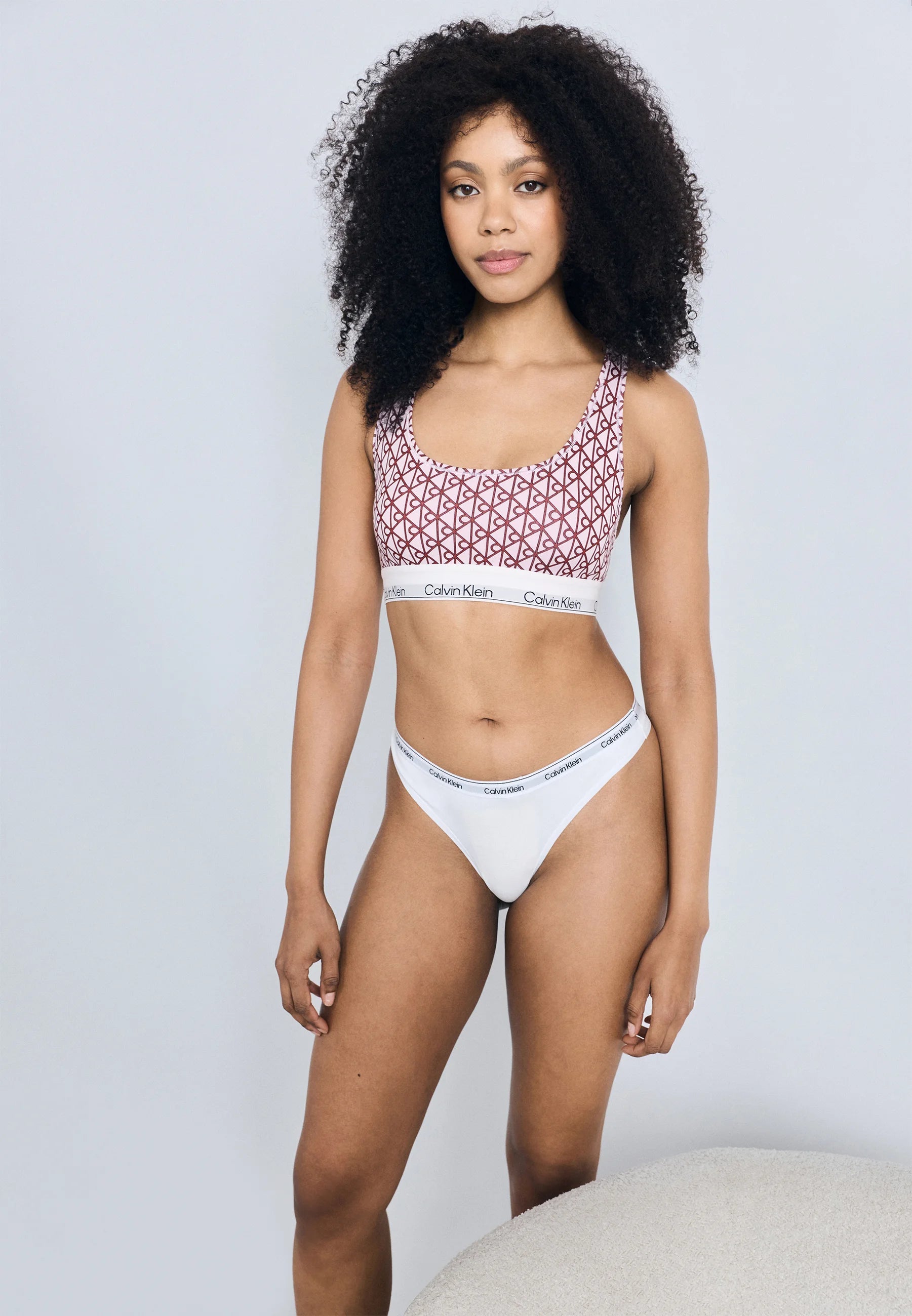Calvin Klein Bustier Soft Bra – vícebarevná, černá