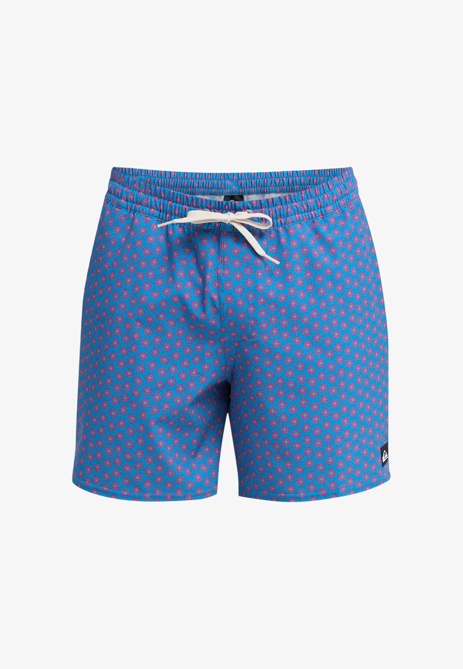 Quiksilver Printed Volley 16 Swim Shorts – White Print