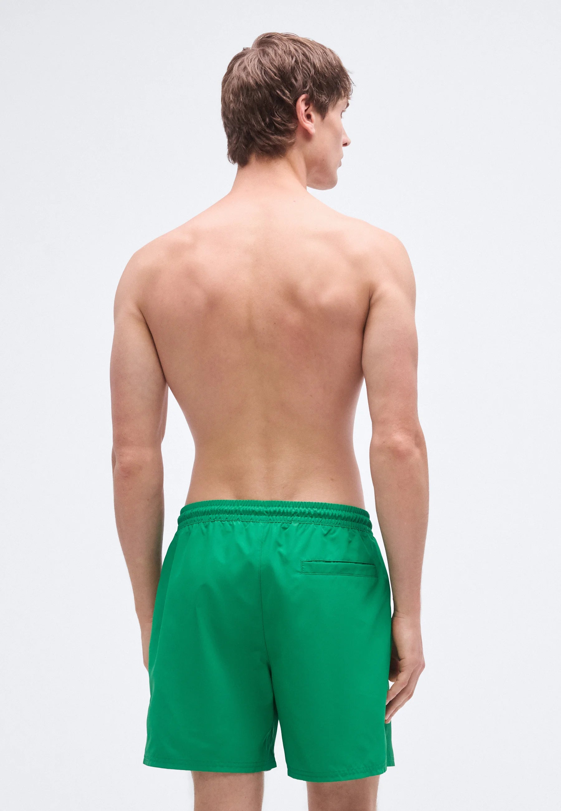 Calvin Klein Monogram Swim Shorts – Mardi Gras Green