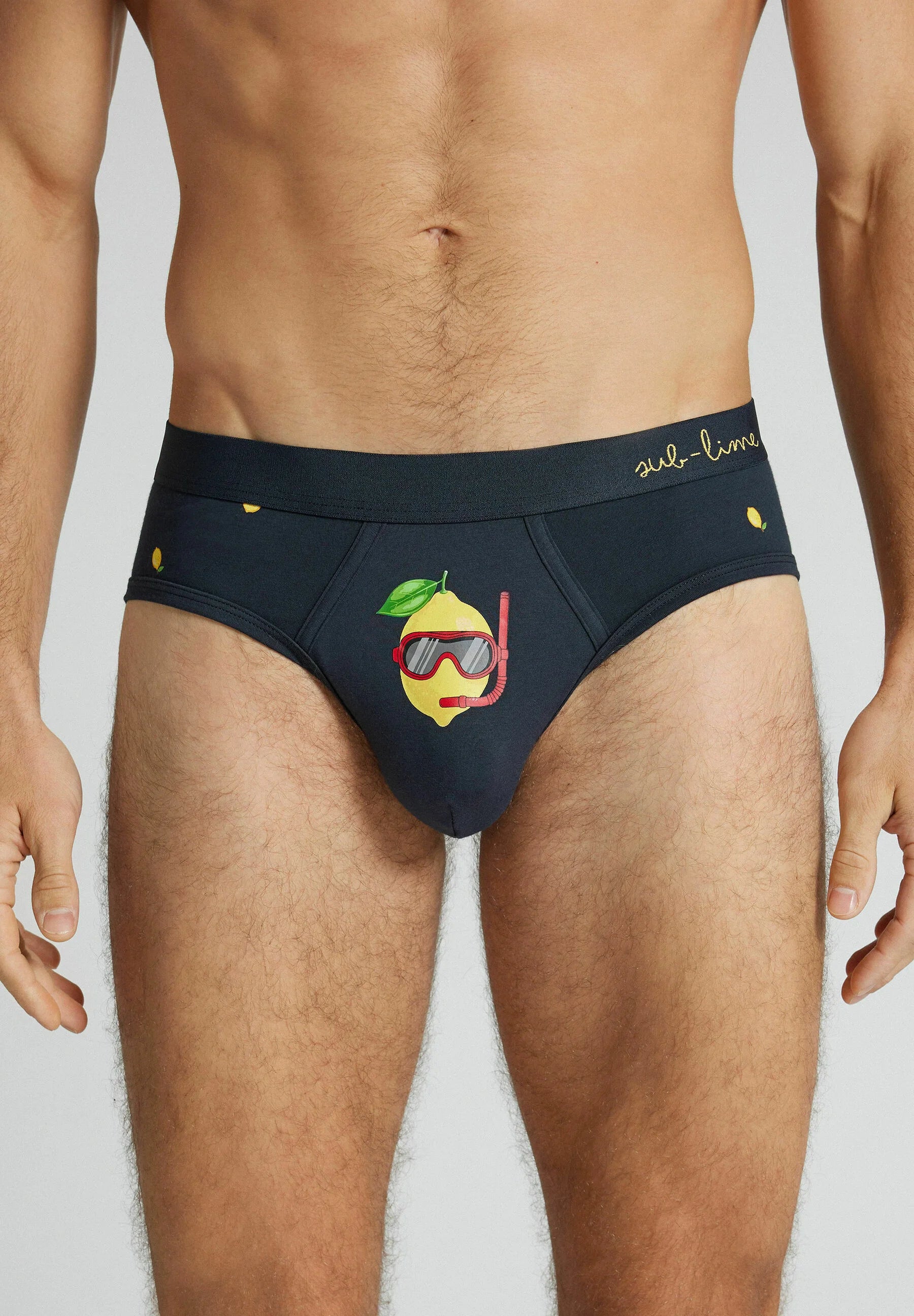 IUMAN Intimissimi Uomo Sublime Print Superior Briefs – Blue