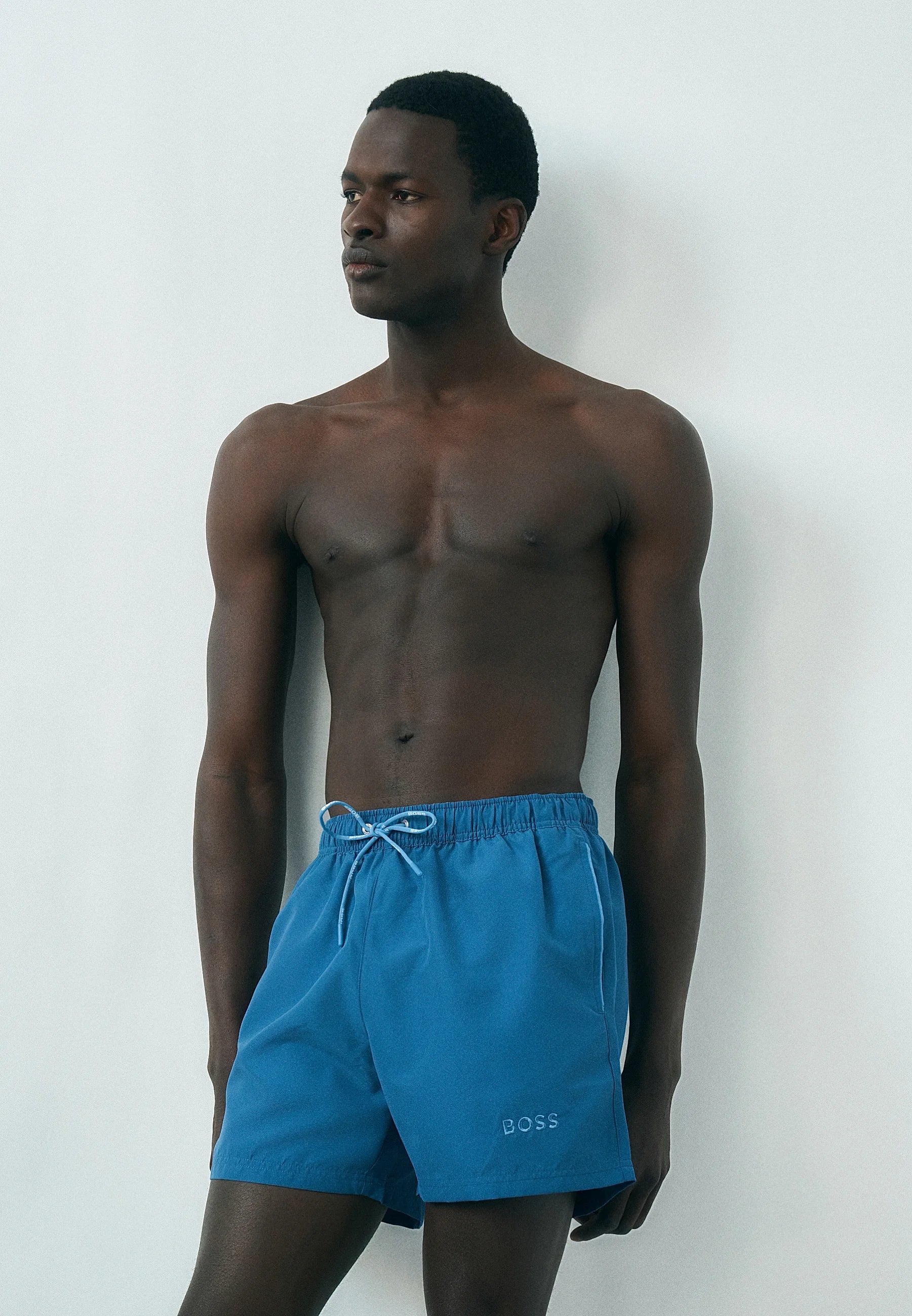 BOSS Dogfish Swim Shorts – Open Blue
