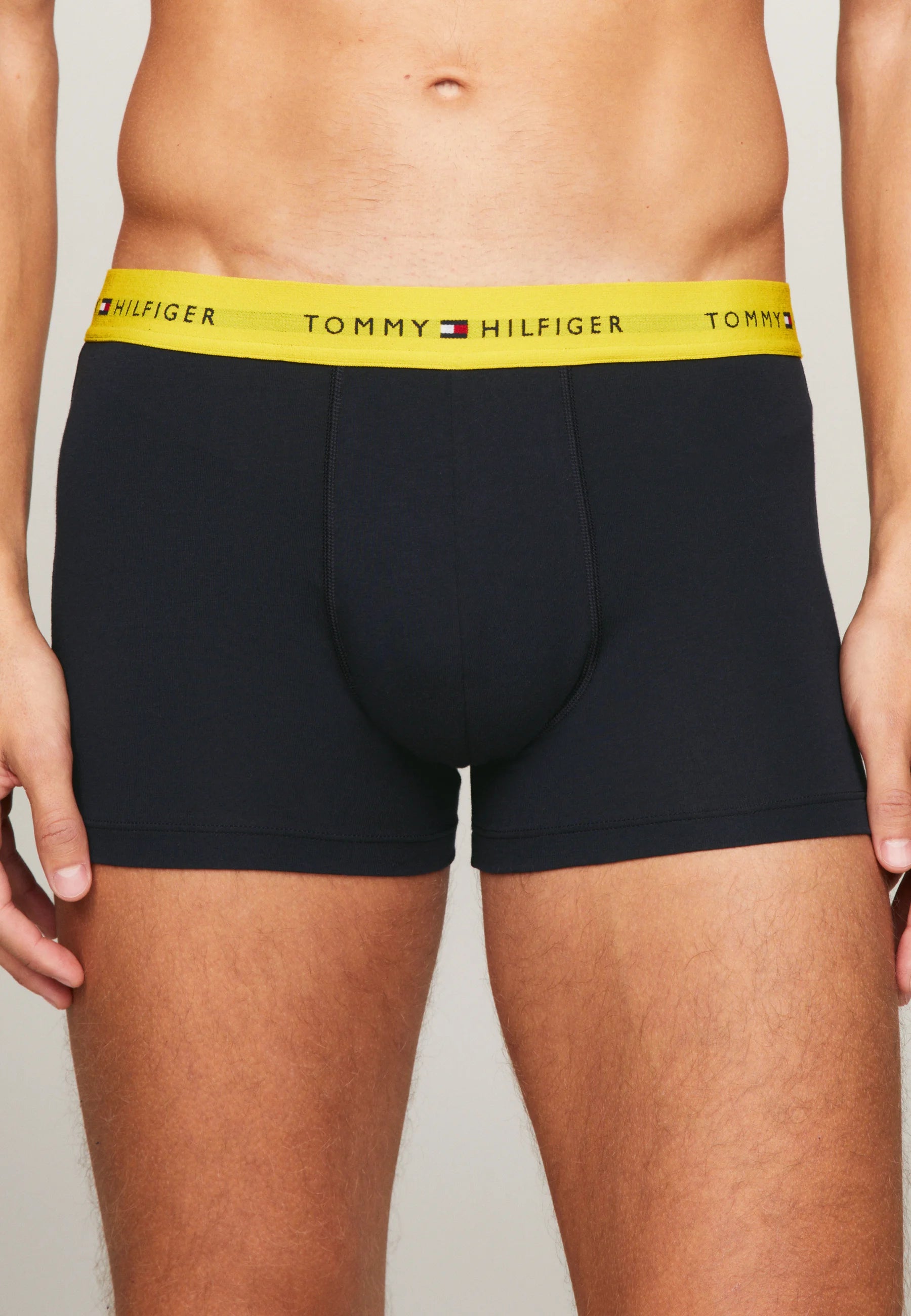 Tommy Hilfiger Signature Trunk 3er-Pack – Valley Yellow, Blue Spell, Desert Sky