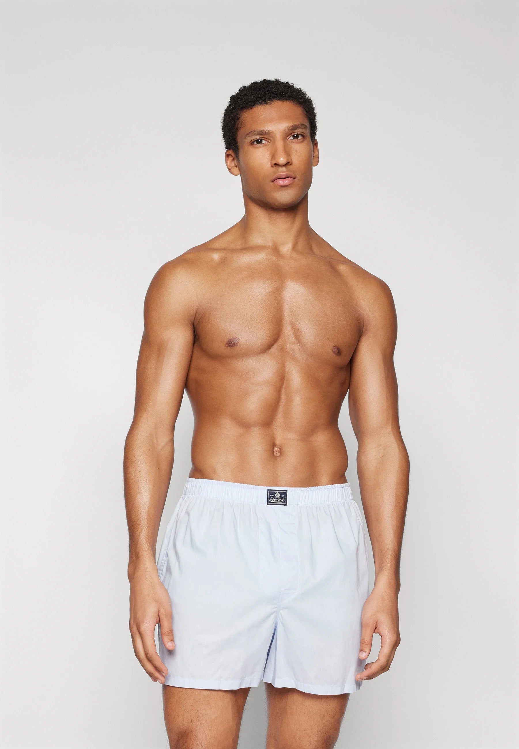 Polo Ralph Lauren Cotton Open Boxer Shorts – 3 Pack – Blue, Dark Blue, Light Blue