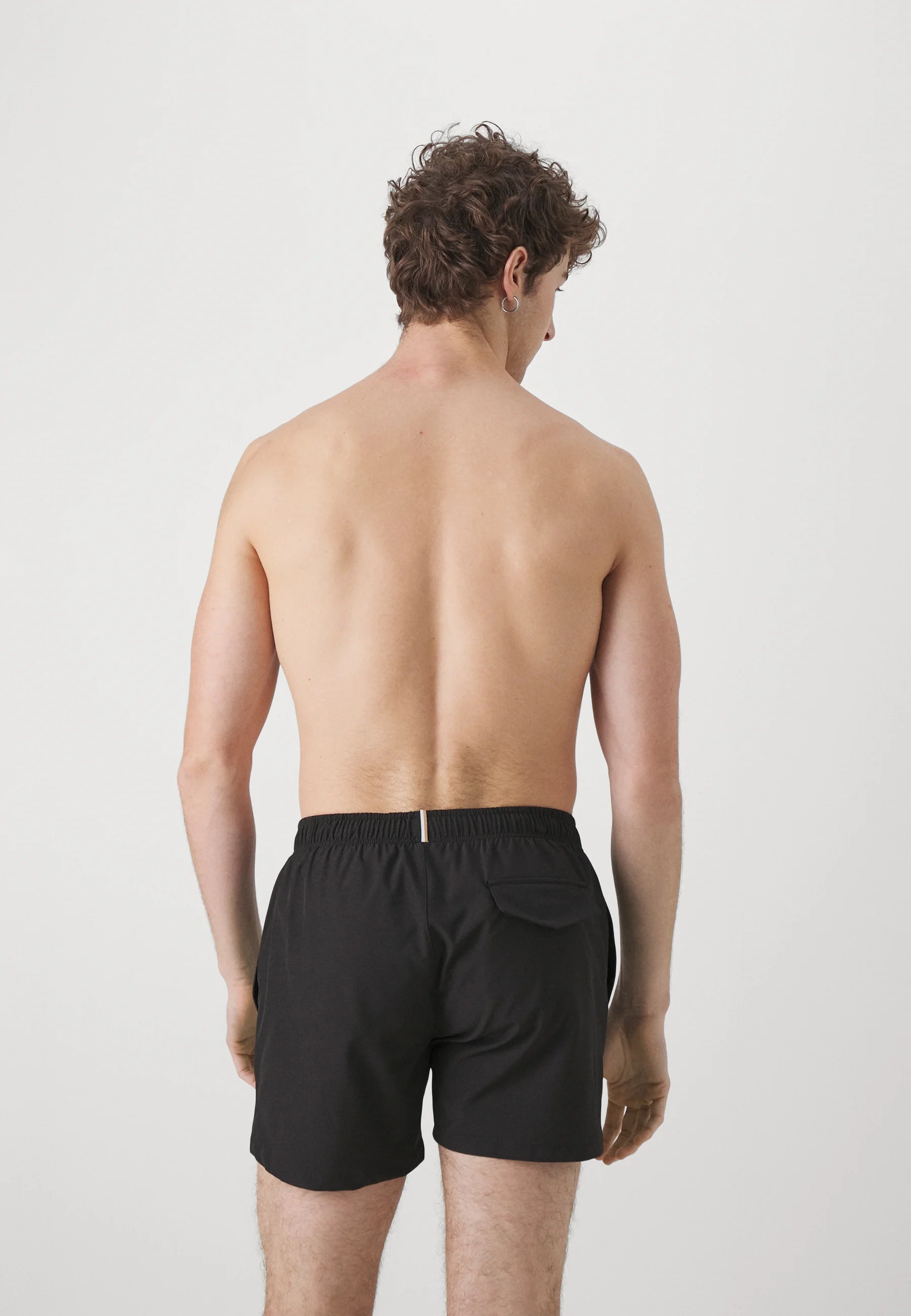 BOSS Tio Badeshorts – Schwarz