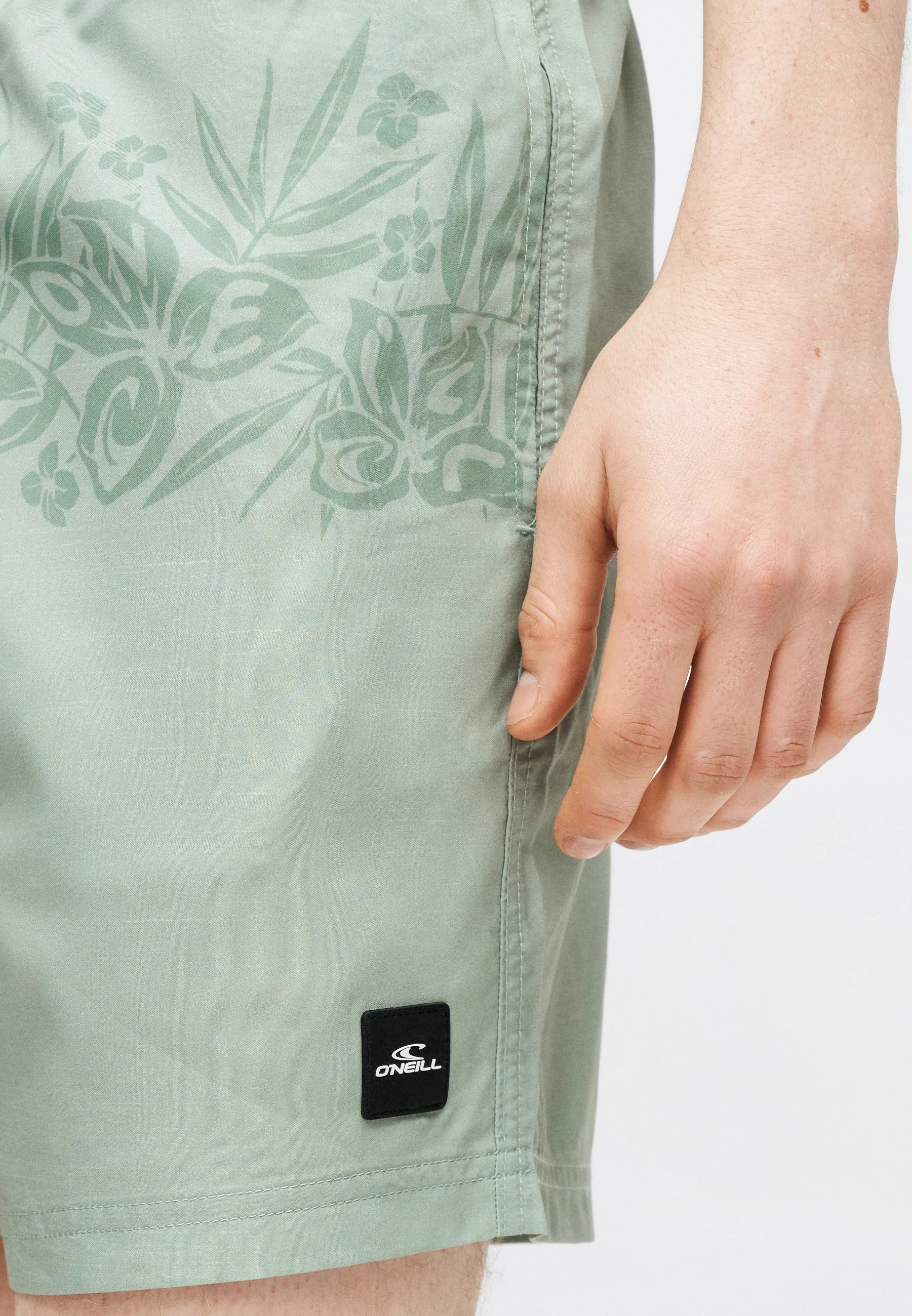 Plavecké šortky O’Neill Uni Flower – zelené