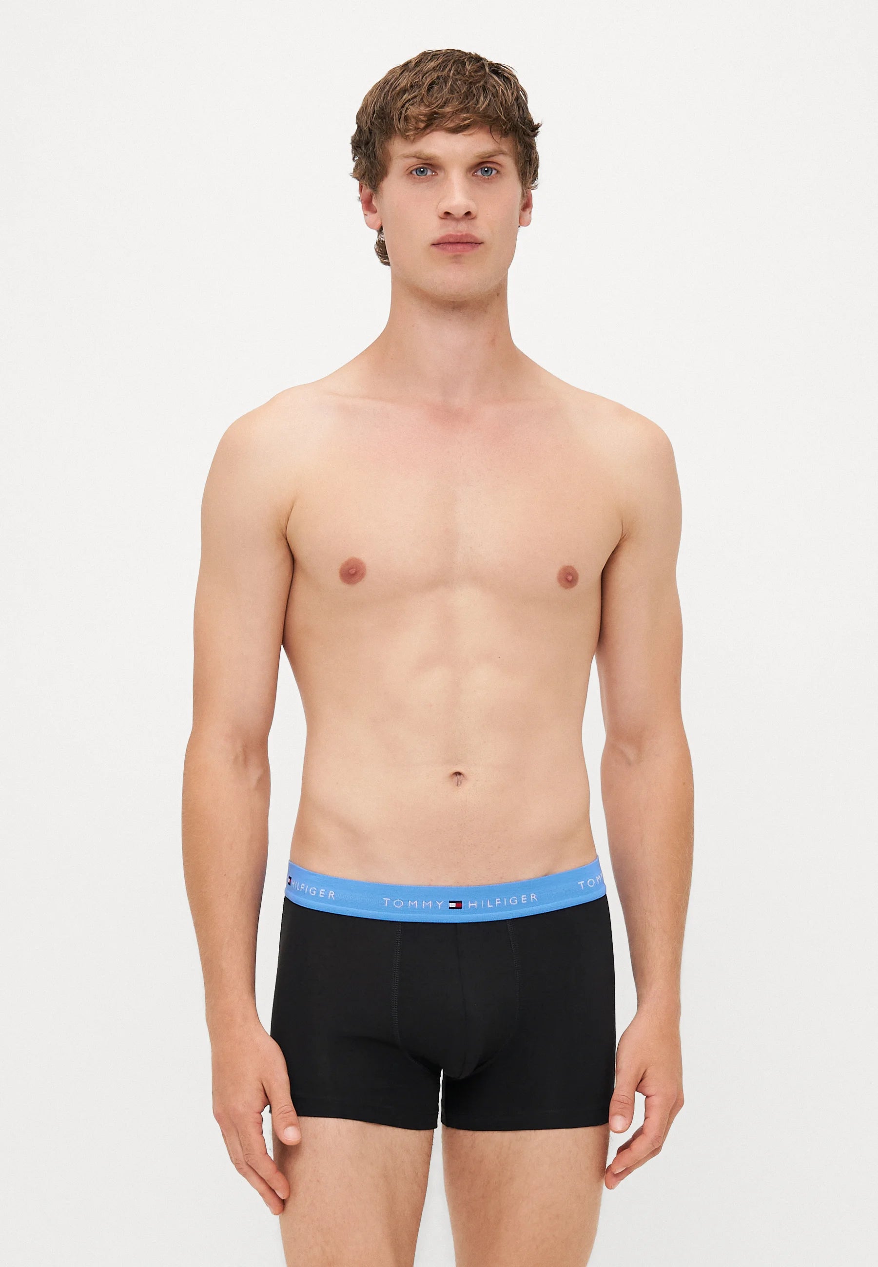 Tommy Hilfiger Signature Trunk 3 Pack – oranžová, modrá, zelená