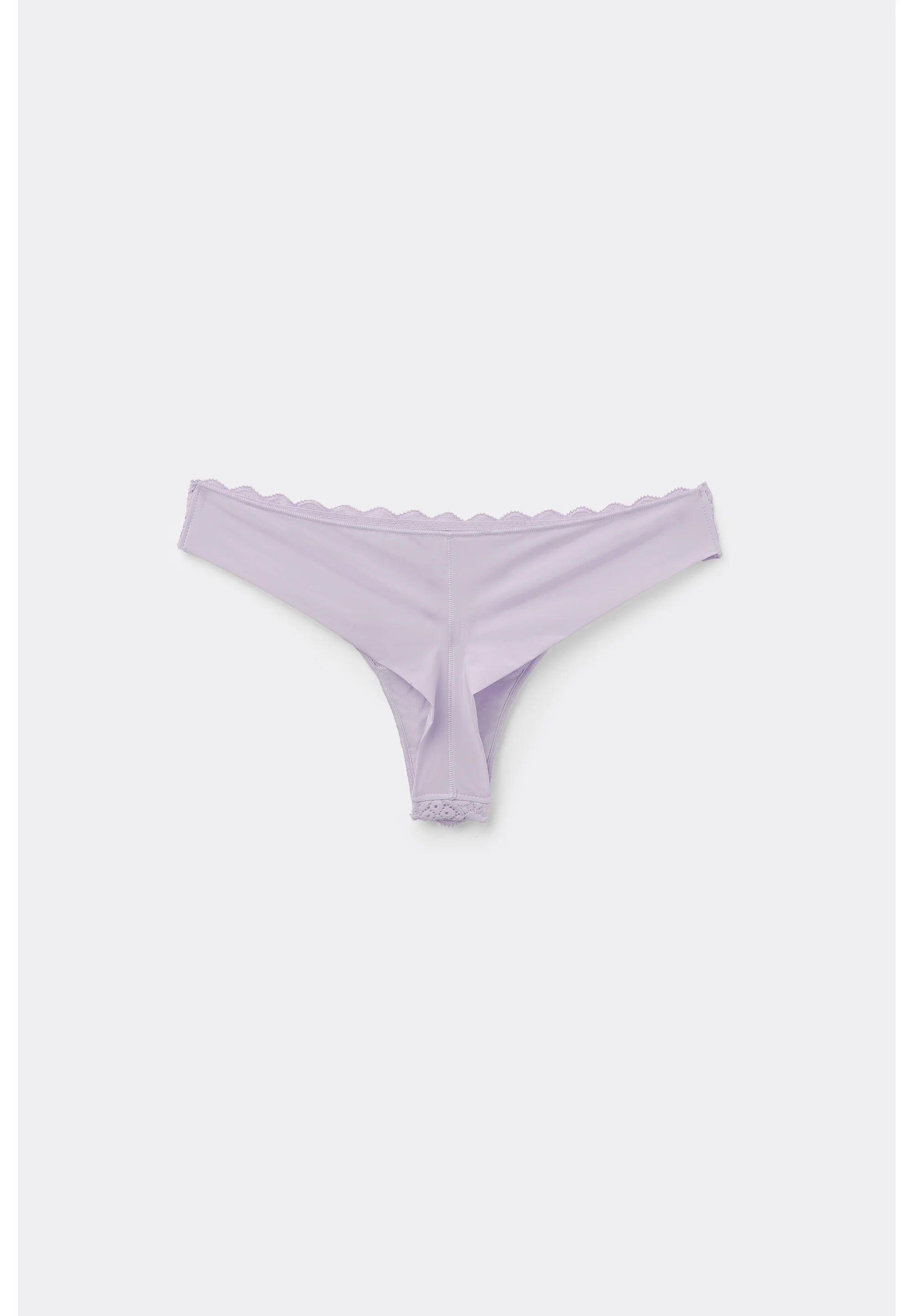 Koronkowe stringi Intimissimi – fiolet