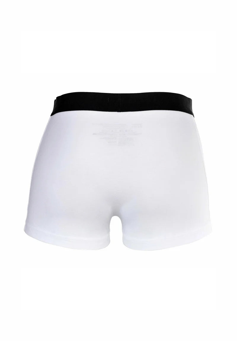BOSS 6 Pack Stretch Logo Trunks – White
