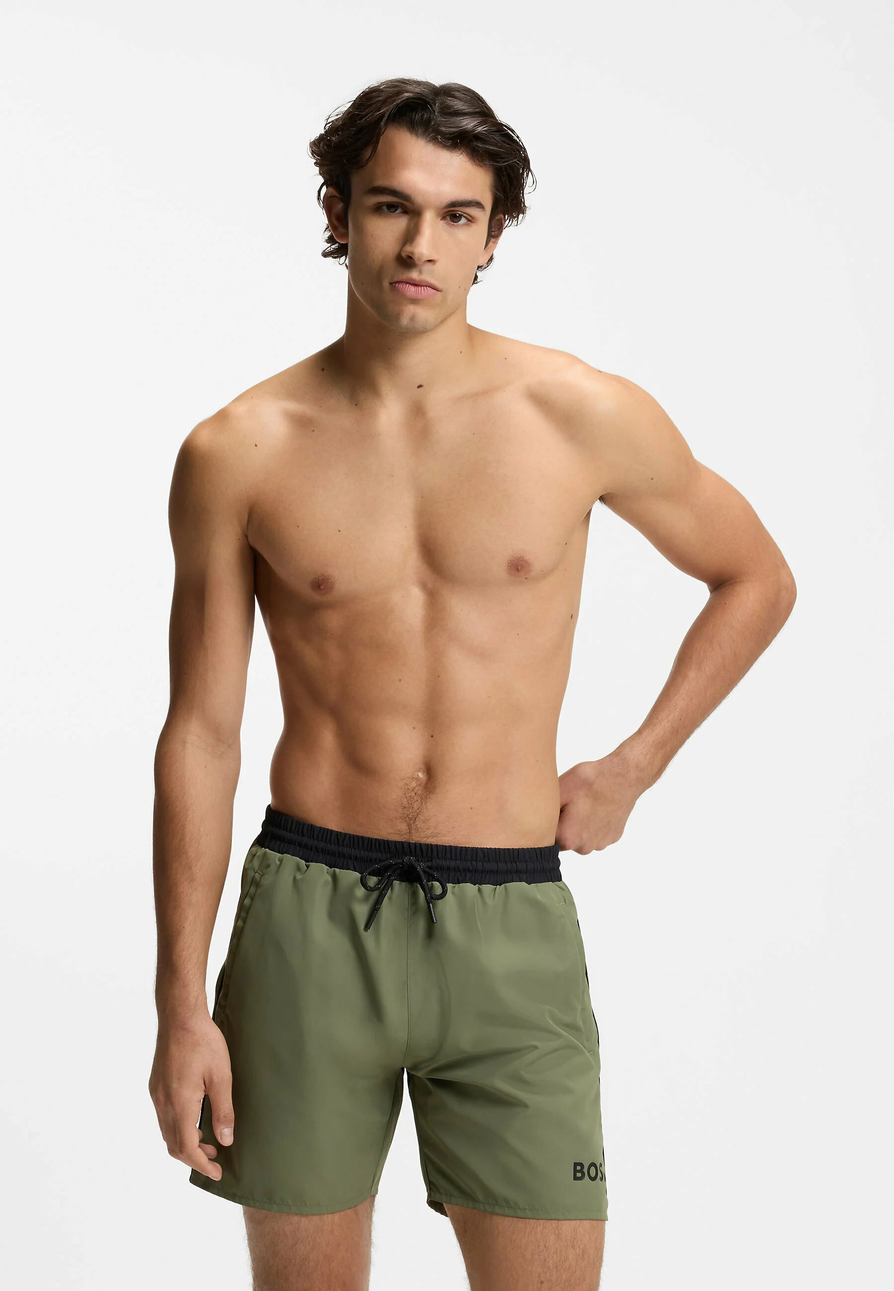 Short de bain BOSS Starfish – Open Green Ten