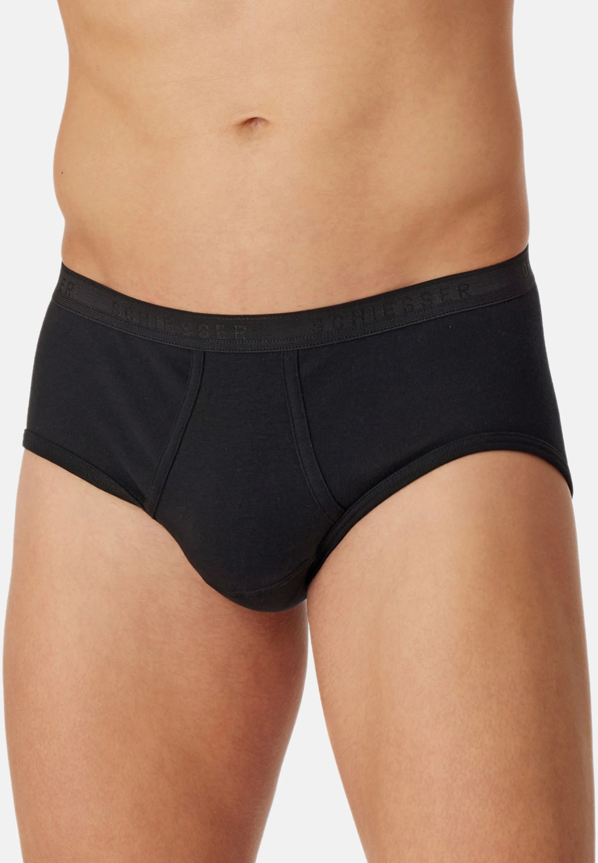 Schiesser Original Classics Feinripp 6 Pack Briefs – Multicolour