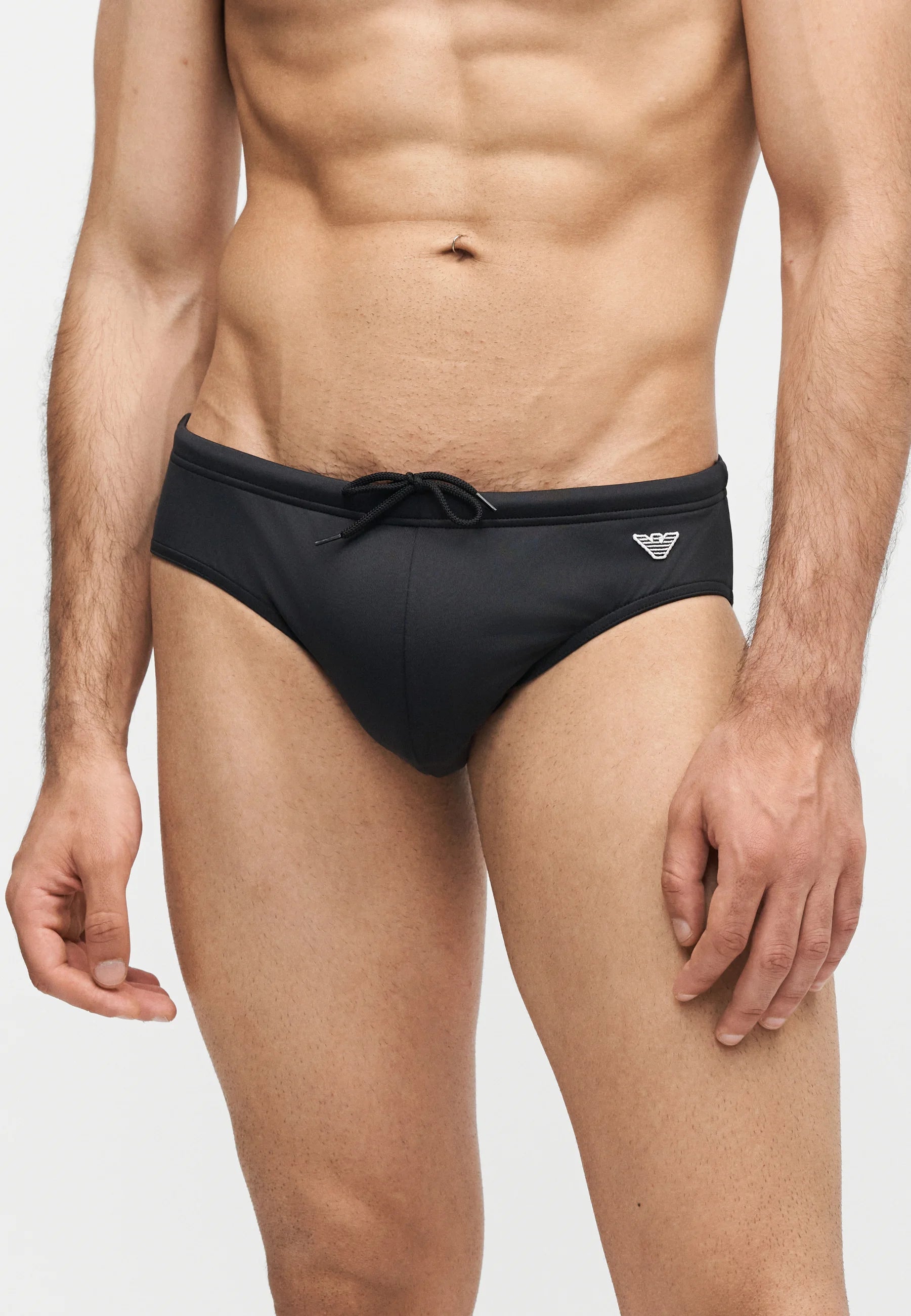 Emporio Armani EA7 Essential Slip Beachwear Badehose – Schwarz