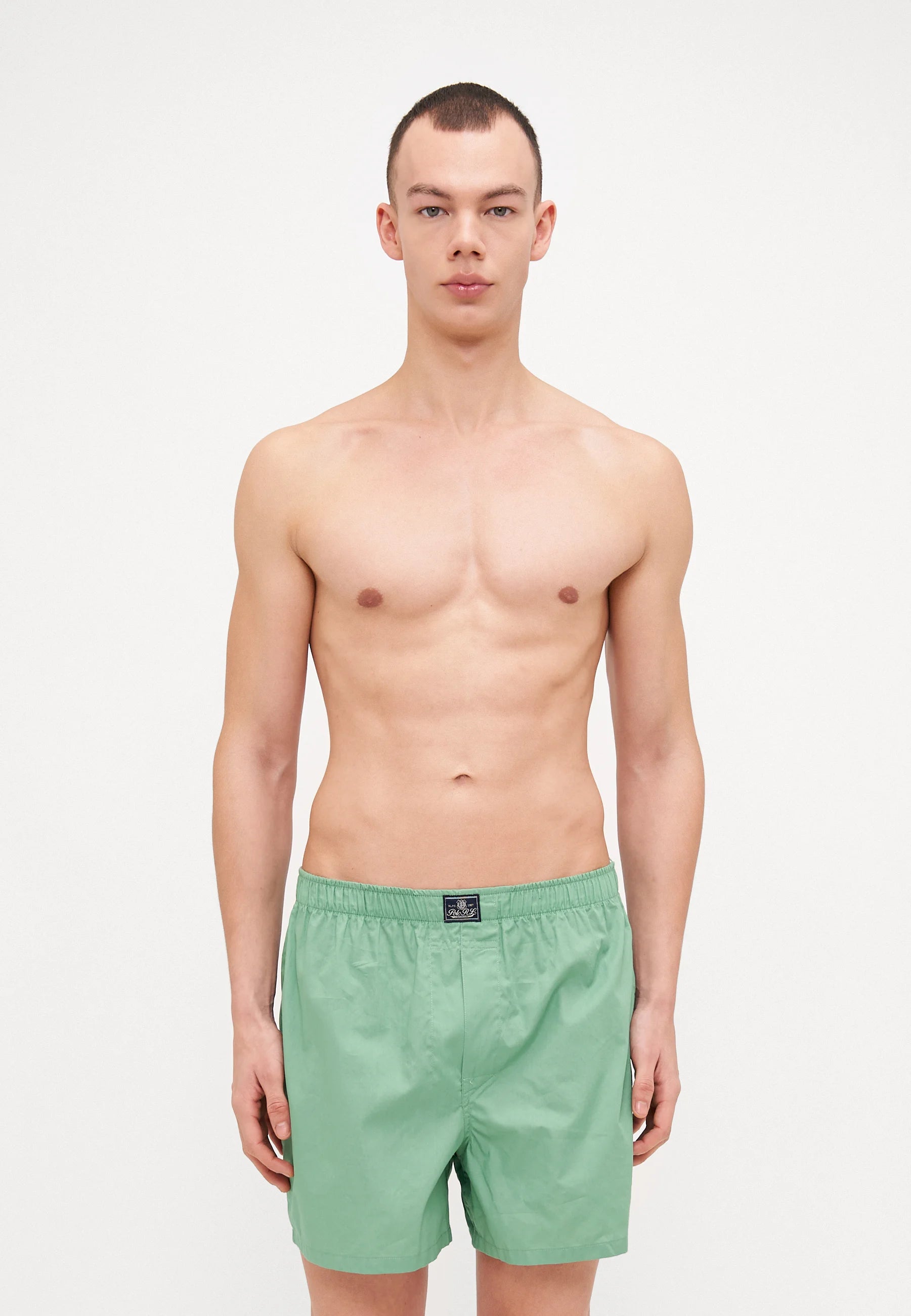Polo Ralph Lauren Cotton Open Boxer Shorts – 3 Pack – Pistachio, Navy