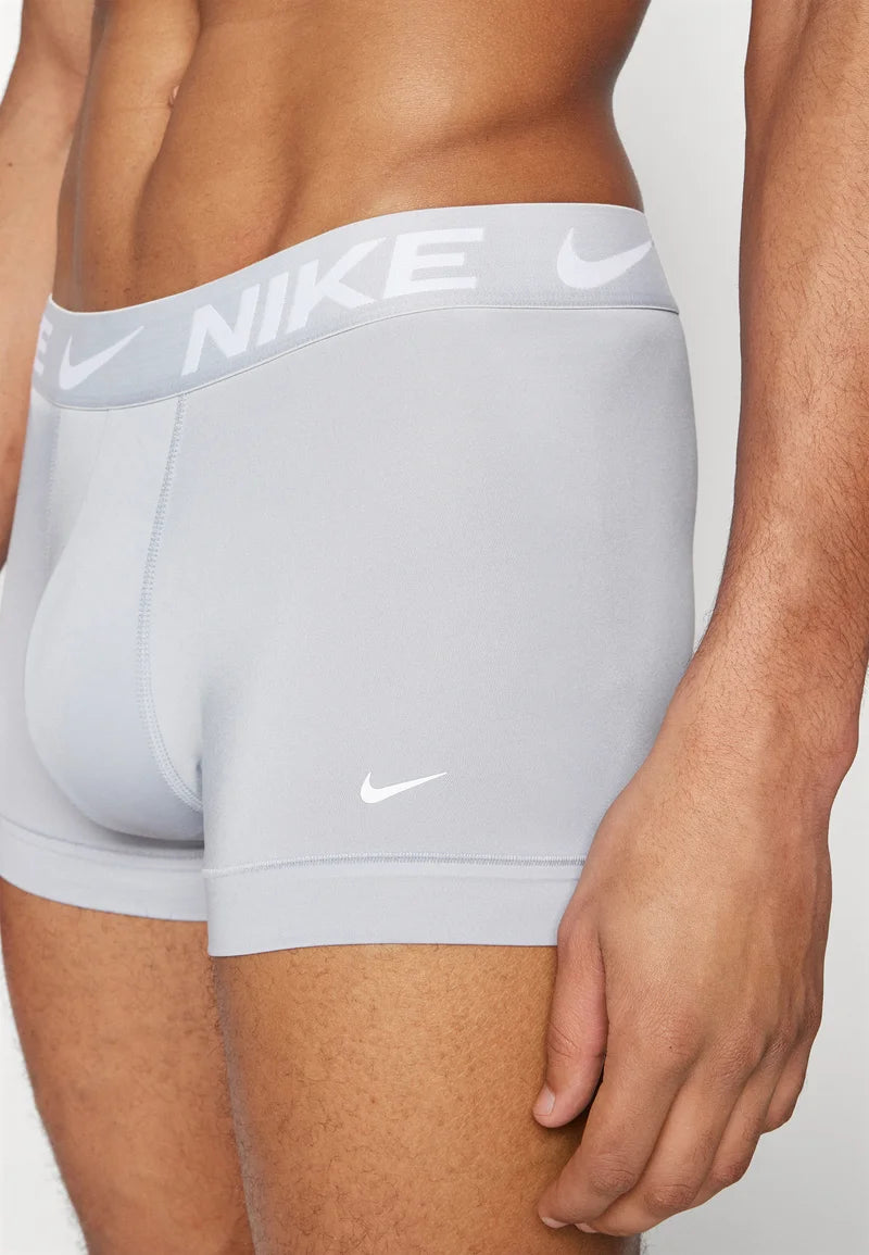 Nike Sous-vêtements Essential Trunk 3 Pack – Gris, Argent, Orange