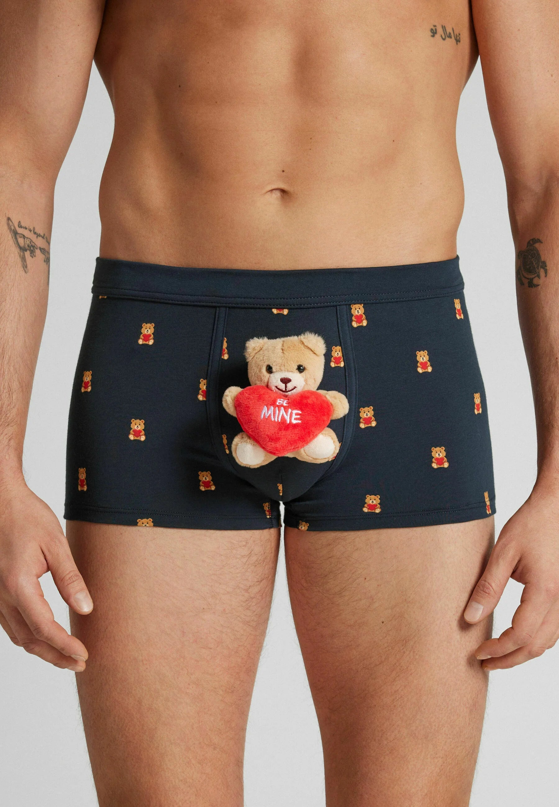 UIMAN Intimissimi Uomo Boxer Be Mine Teddy Bear – Bleu