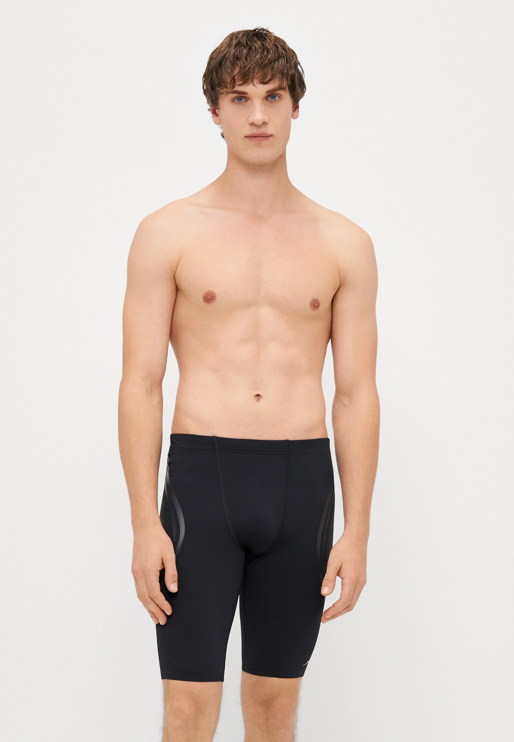 Speedo Printed Jammer – Black
