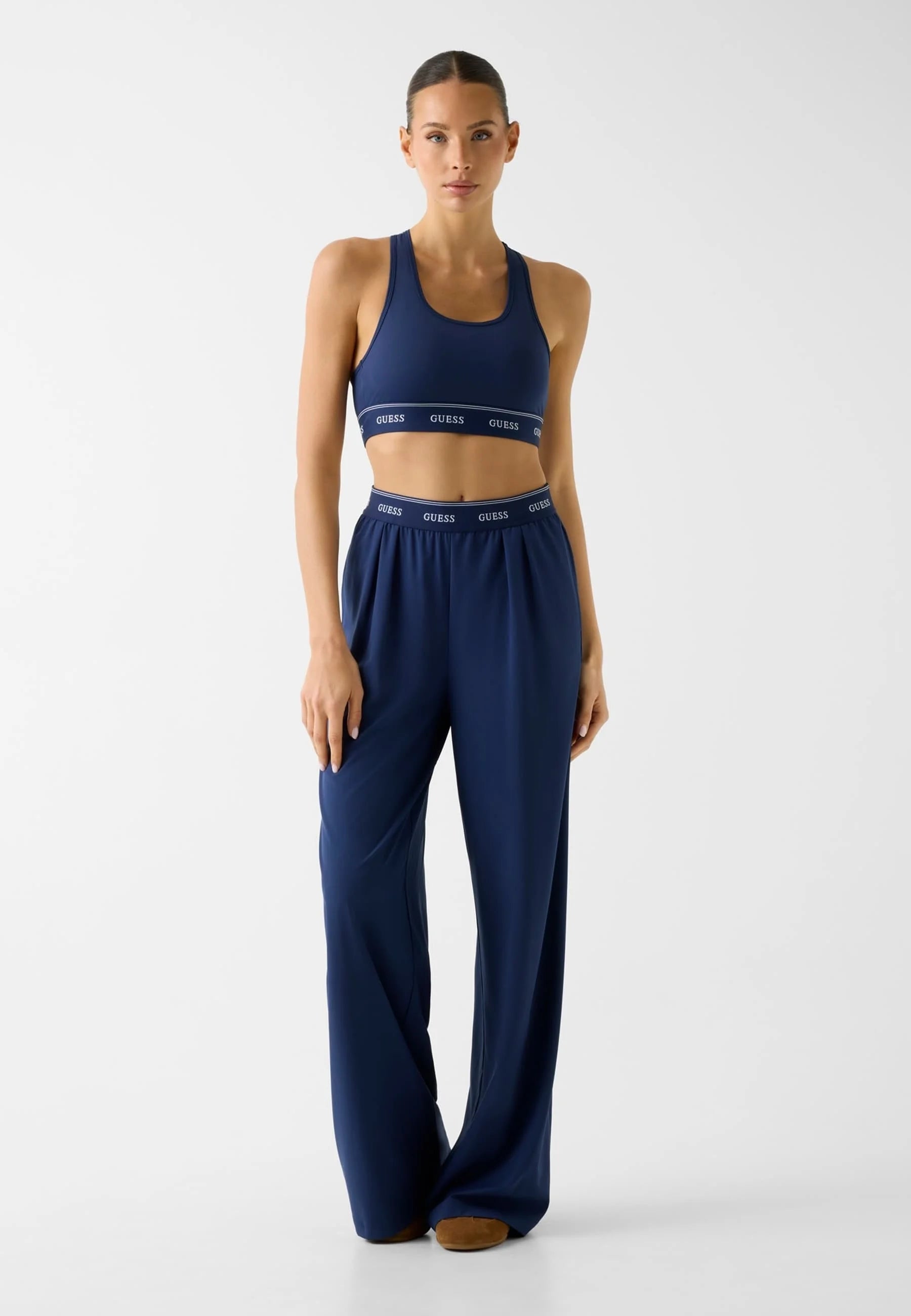 Guess Logo Bustier Soft Bra – Blue