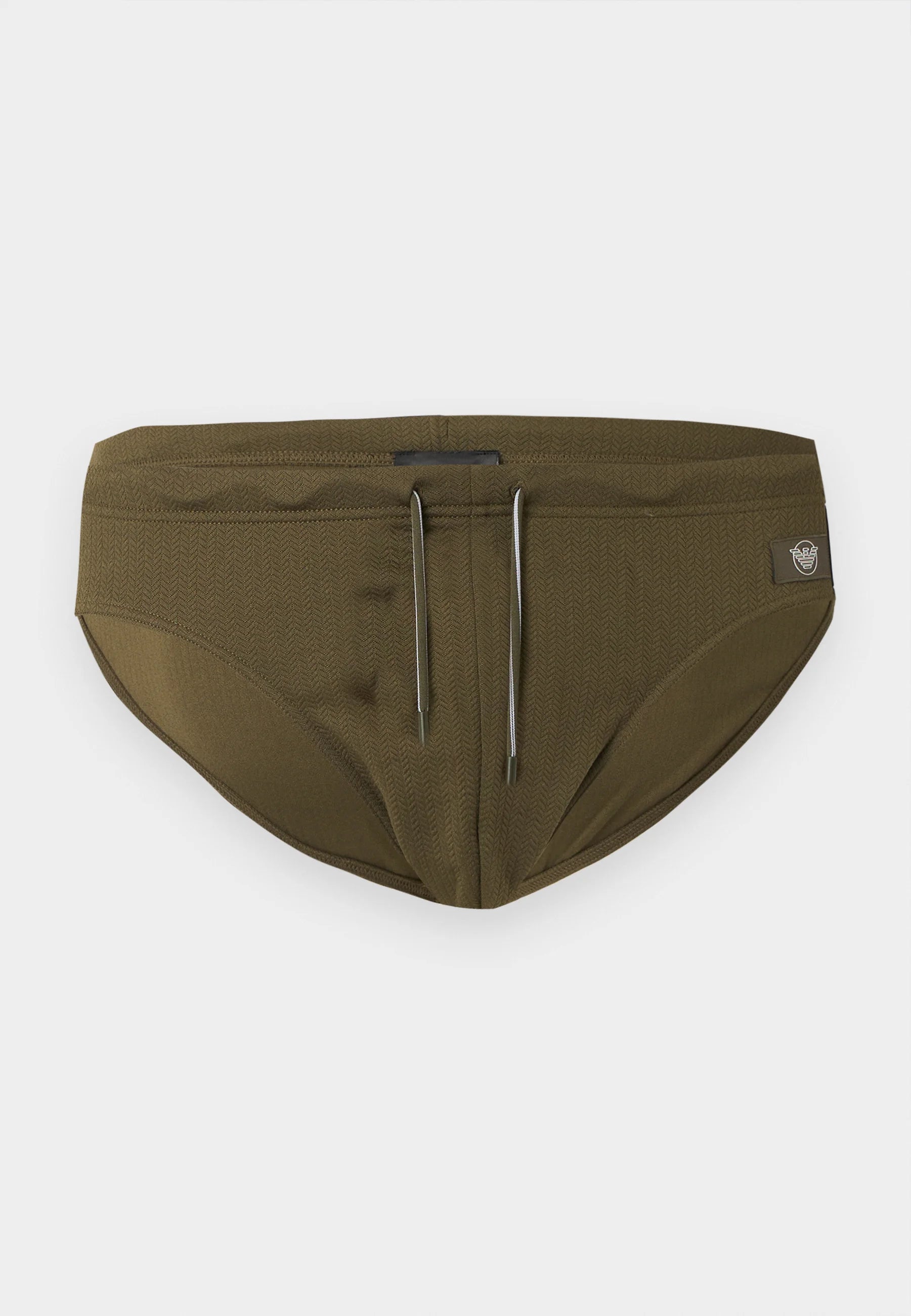 Emporio Armani EA7 Chevron Swimming Briefs – Olive