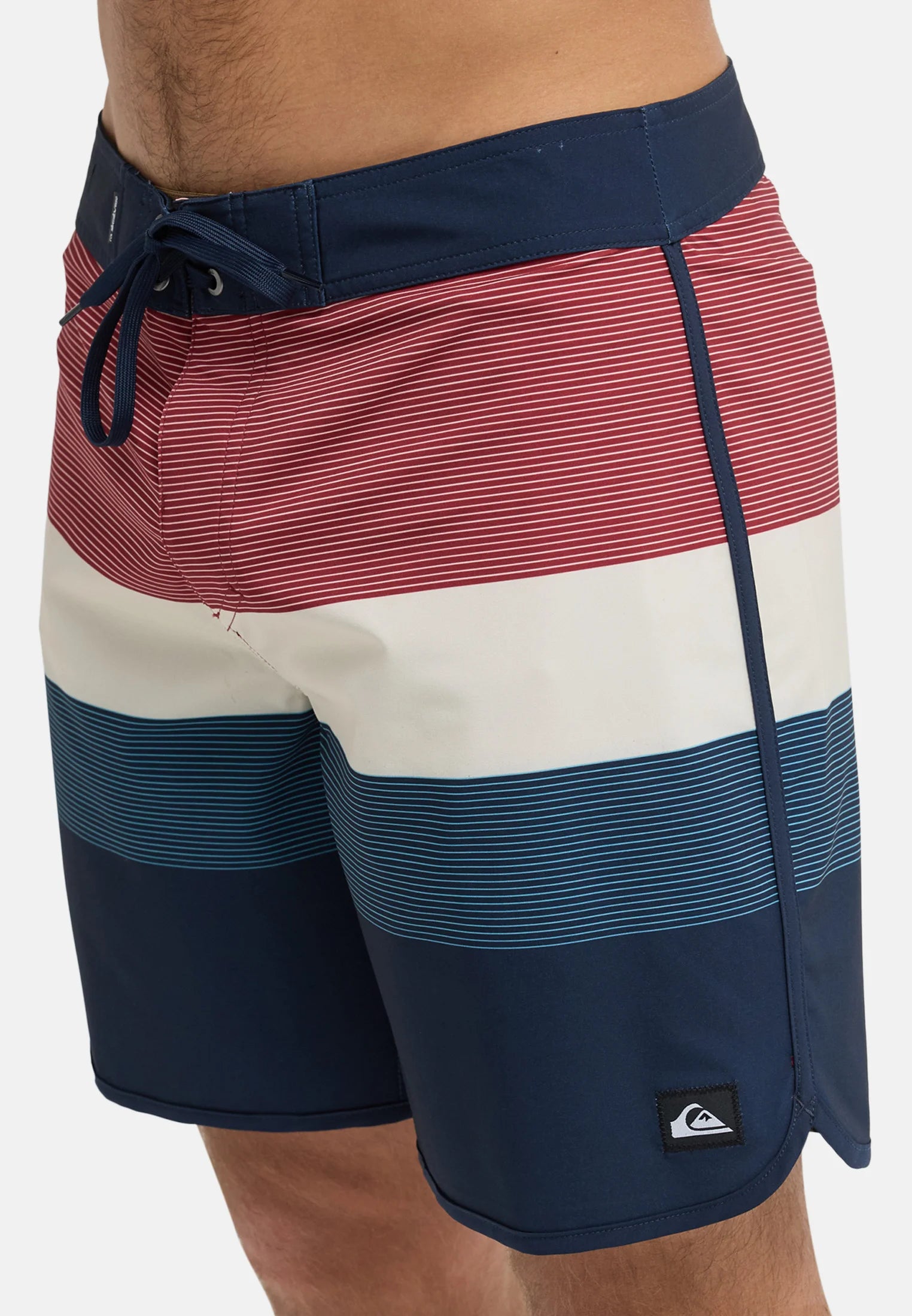 Quiksilver Surf Scallop 18 Swim Shorts – Dark Navy Tijuana