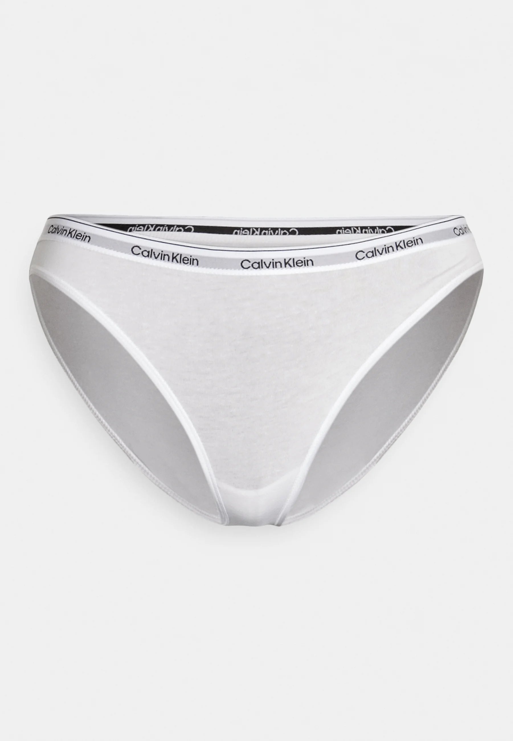 Lot de 3 slips Calvin Klein Modern Logo, noir, blanc, gris chiné