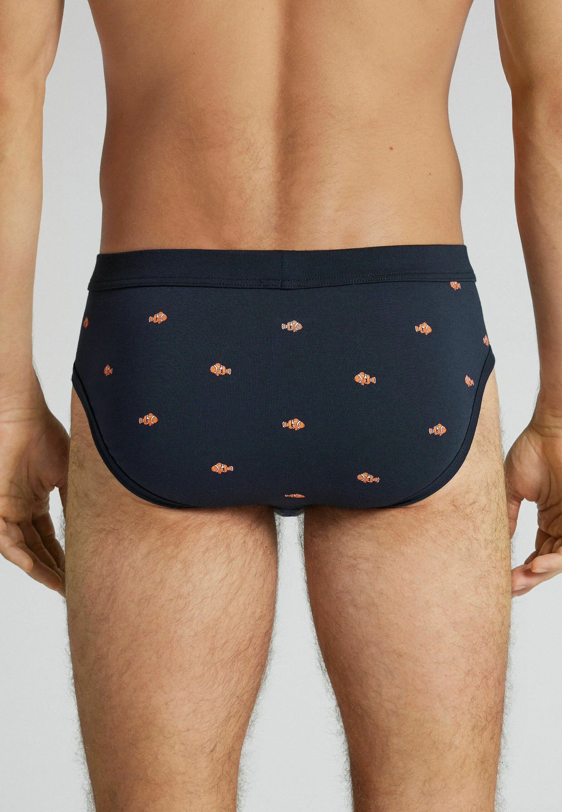 IUMAN Intimissimi Uomo Stretch-Baumwoll-Slip – Blau