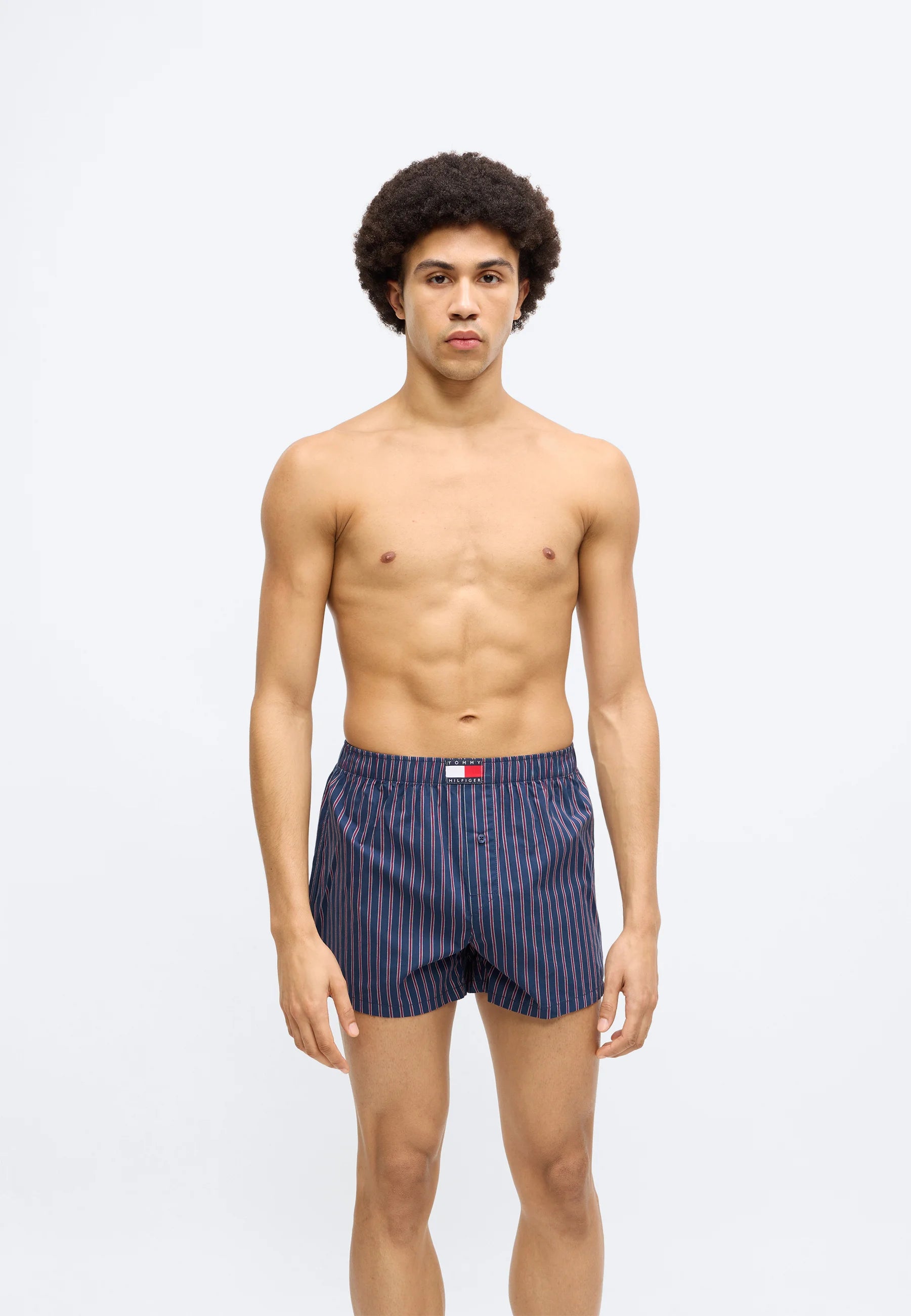 Tommy Hilfiger Heritage Print 3 Pack Boxer Shorts - Rose, Jus De Framboise