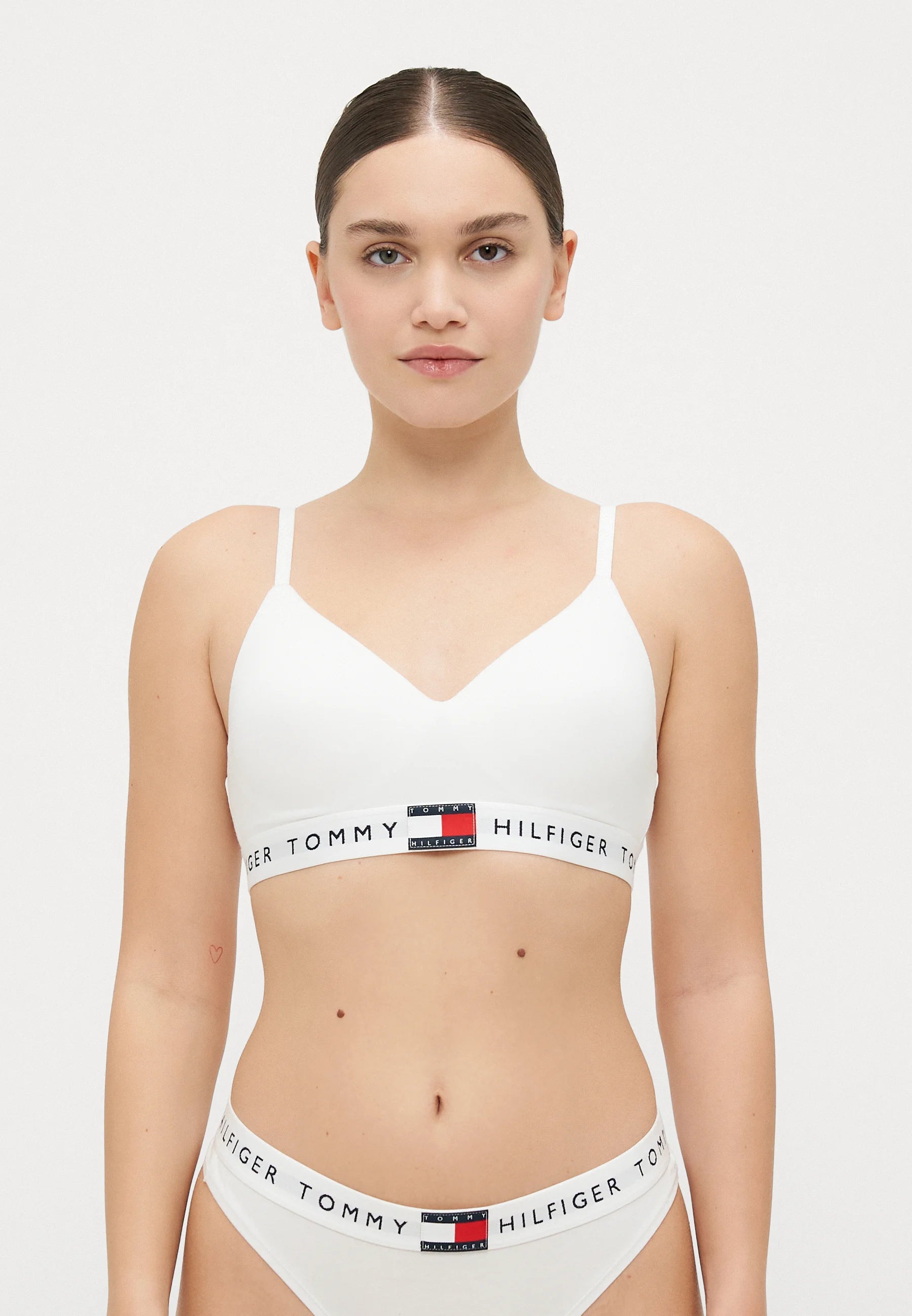 Tommy Hilfiger Lift Bralette Soft-BH – Weiß