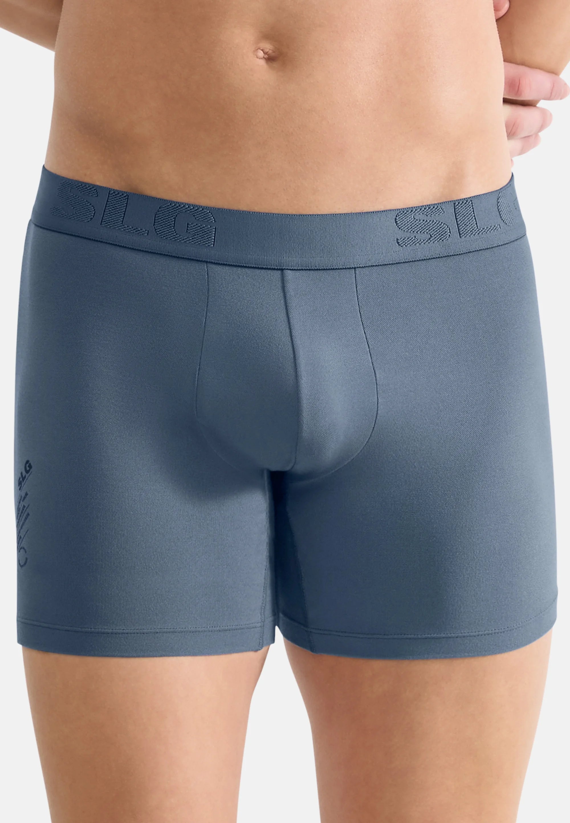 Confezione da 6 boxer morbidi Sloggi Base - Combinazione blu chiaro