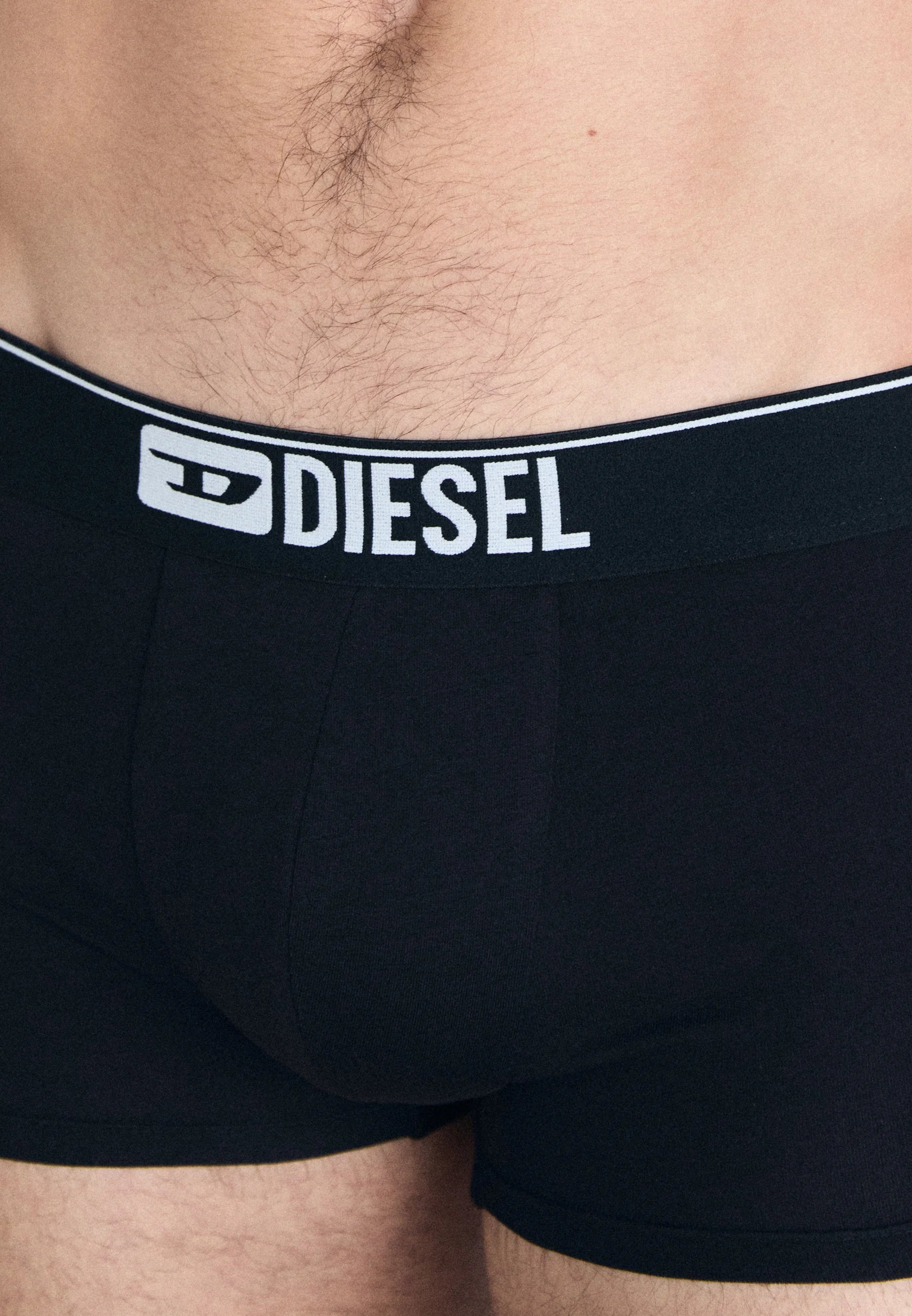 Lot de 3 boxers Diesel Damien Essential - Noir